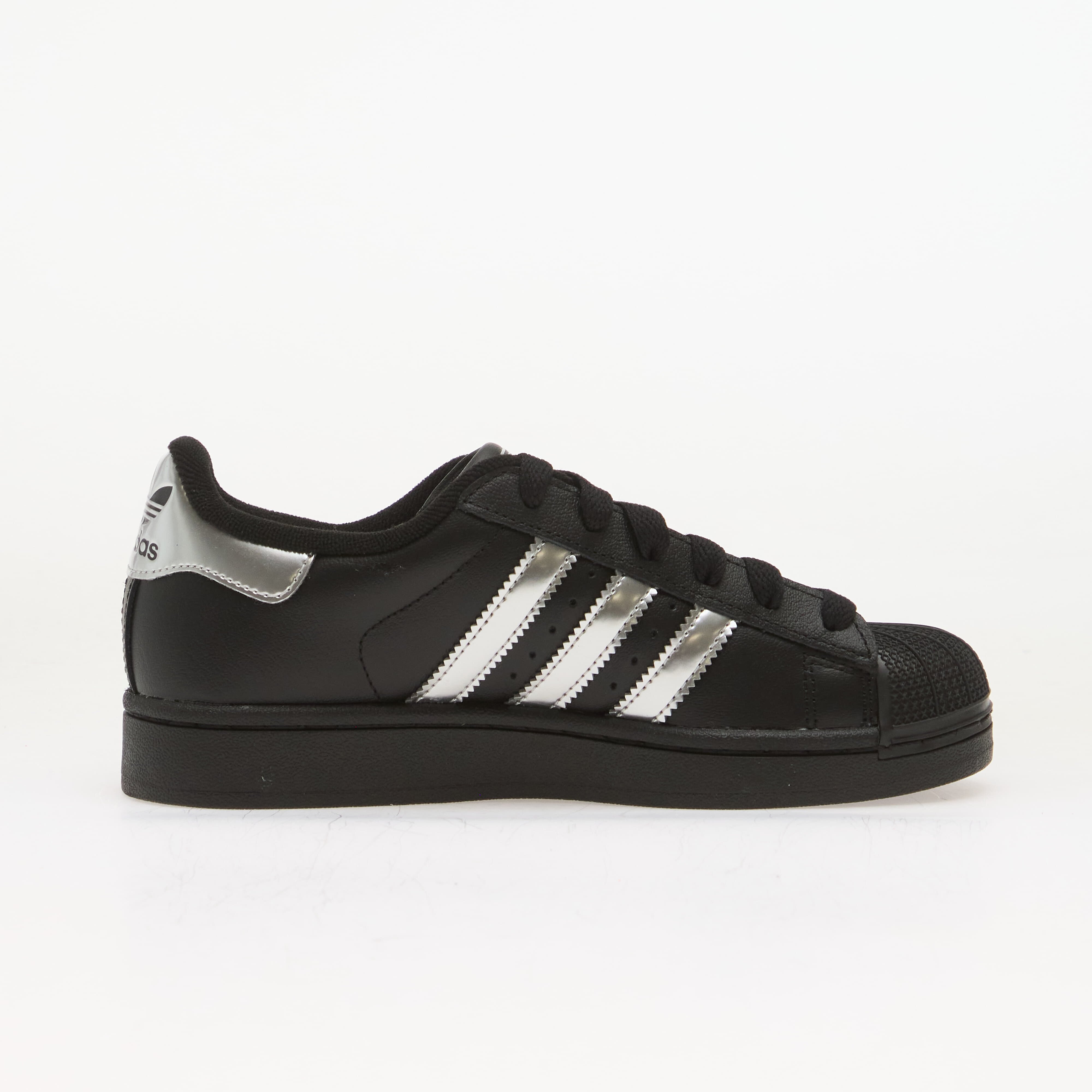 adidas Originals Обувки adidas Superstar II Kids Core Black/ Silver Met./ Off White