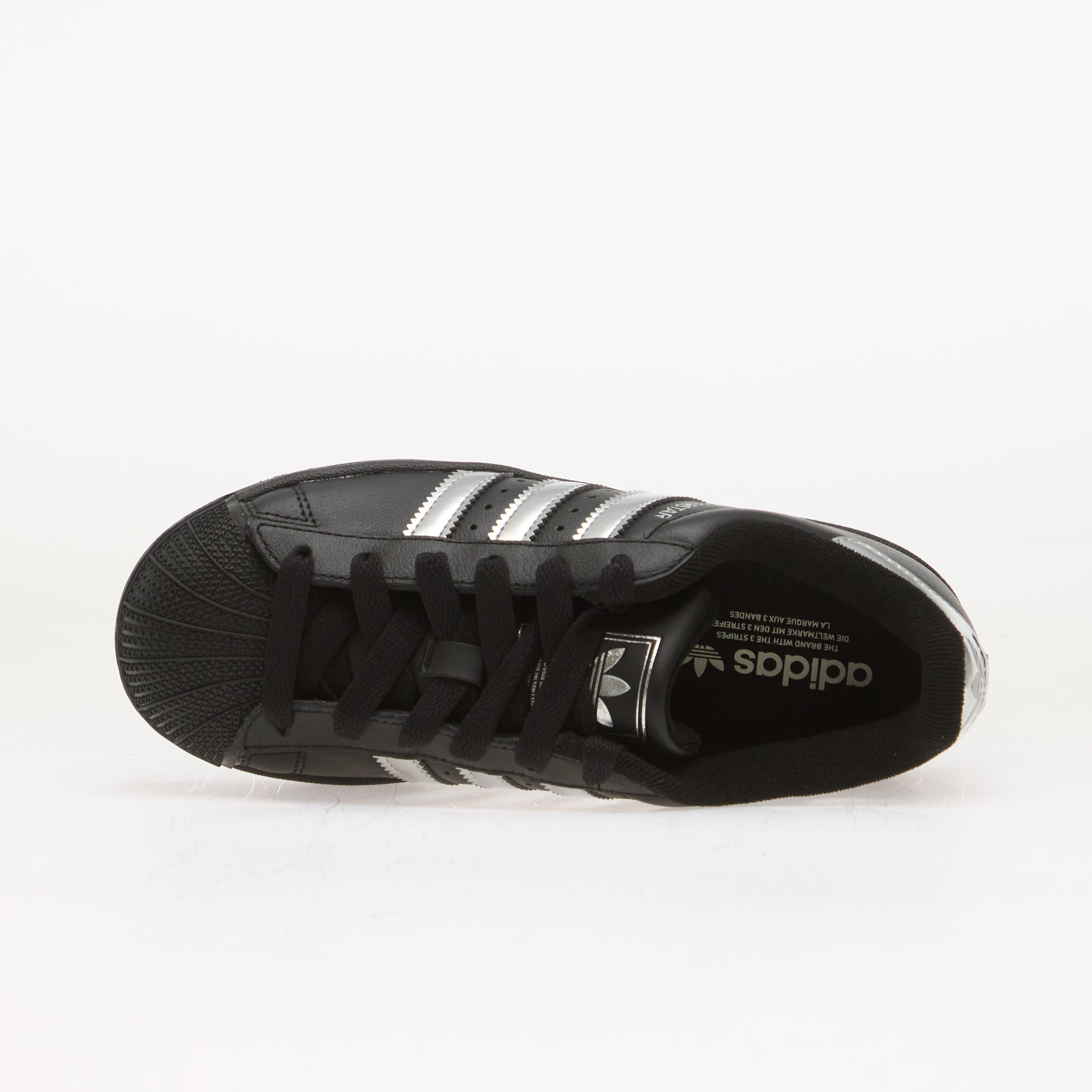 adidas Originals Обувки adidas Superstar II Kids Core Black/ Silver Met./ Off White
