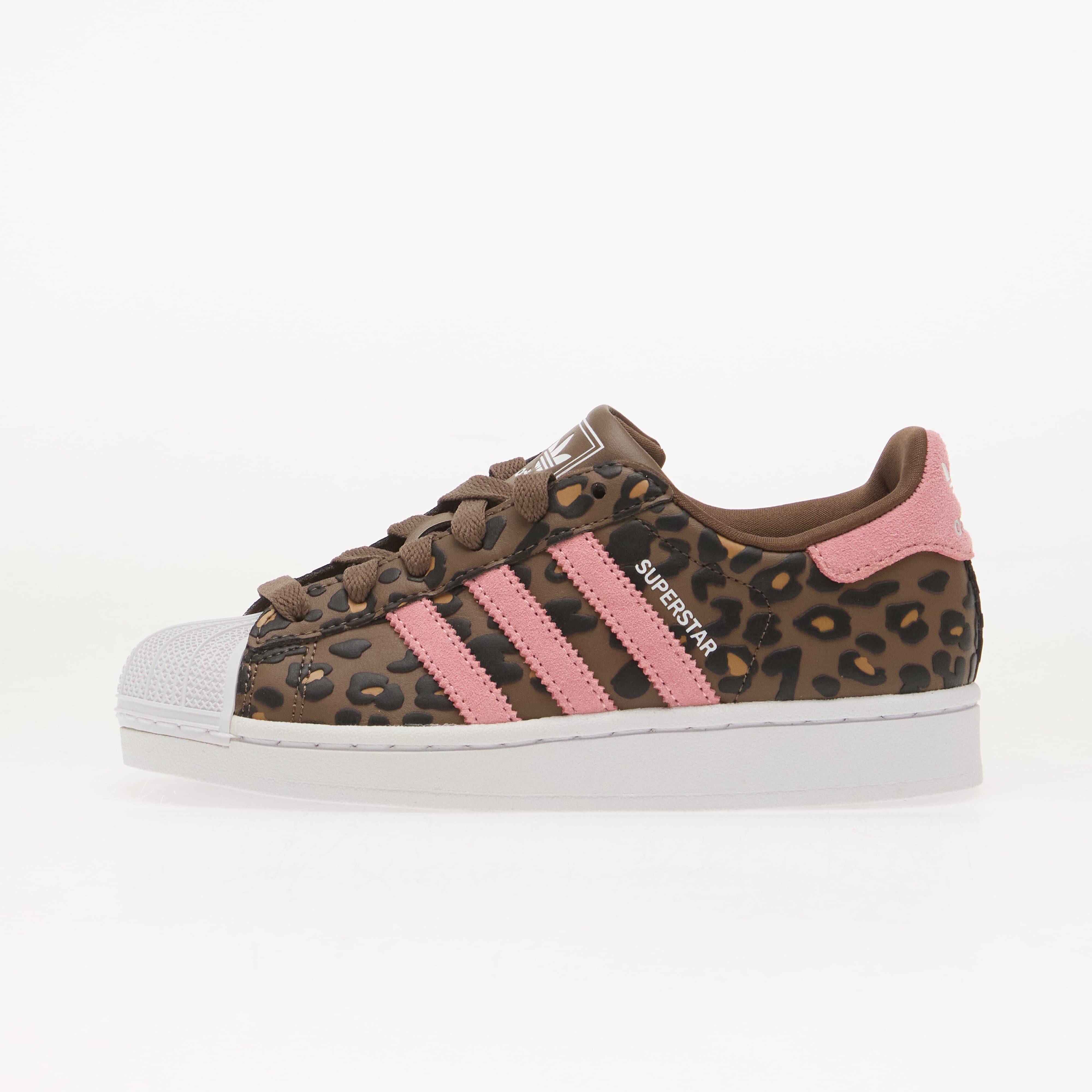 adidas Originals Обувки adidas Superstar II Kids Earth Strata/ Glow Pink/ Core Black
