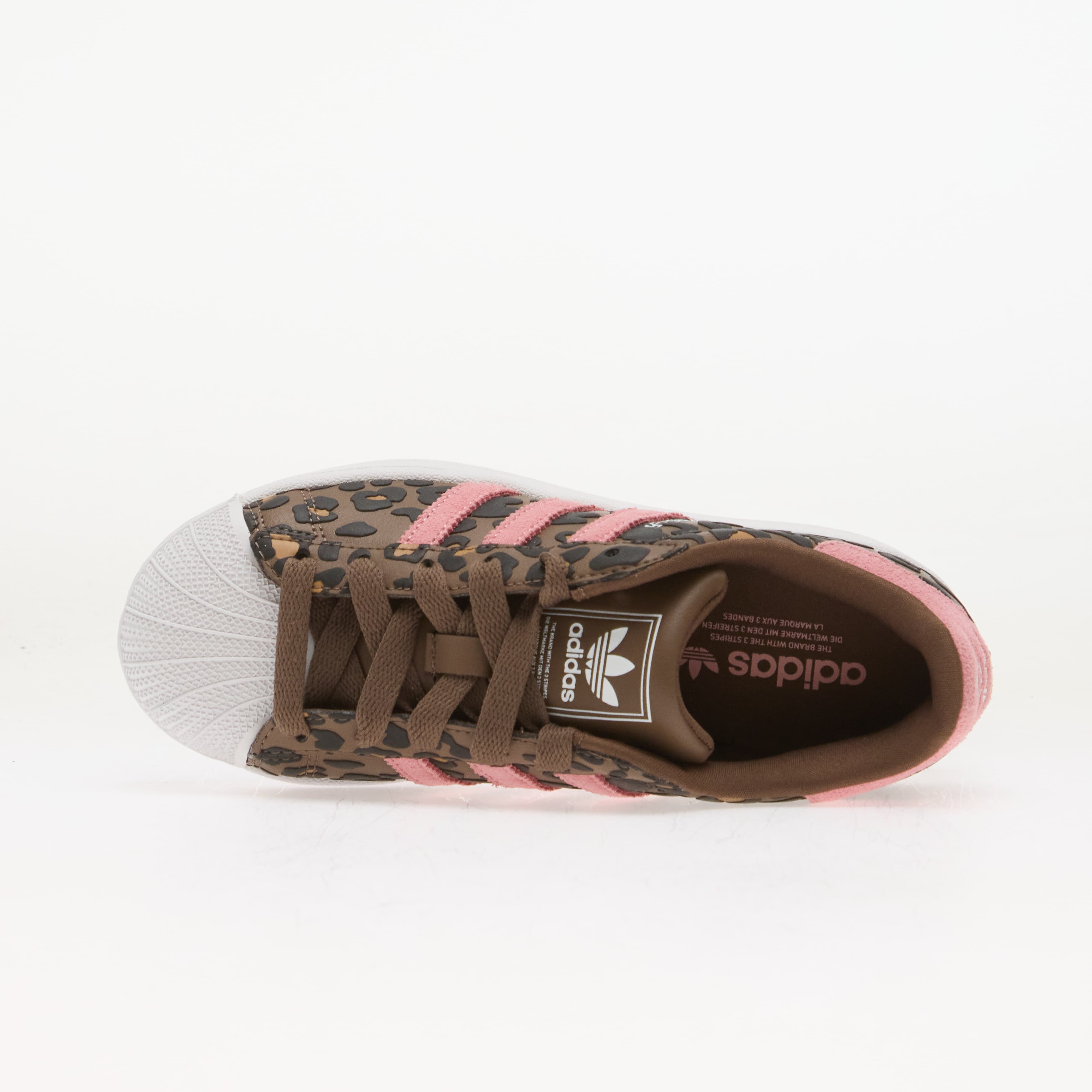 adidas Originals Обувки adidas Superstar II Kids Earth Strata/ Glow Pink/ Core Black