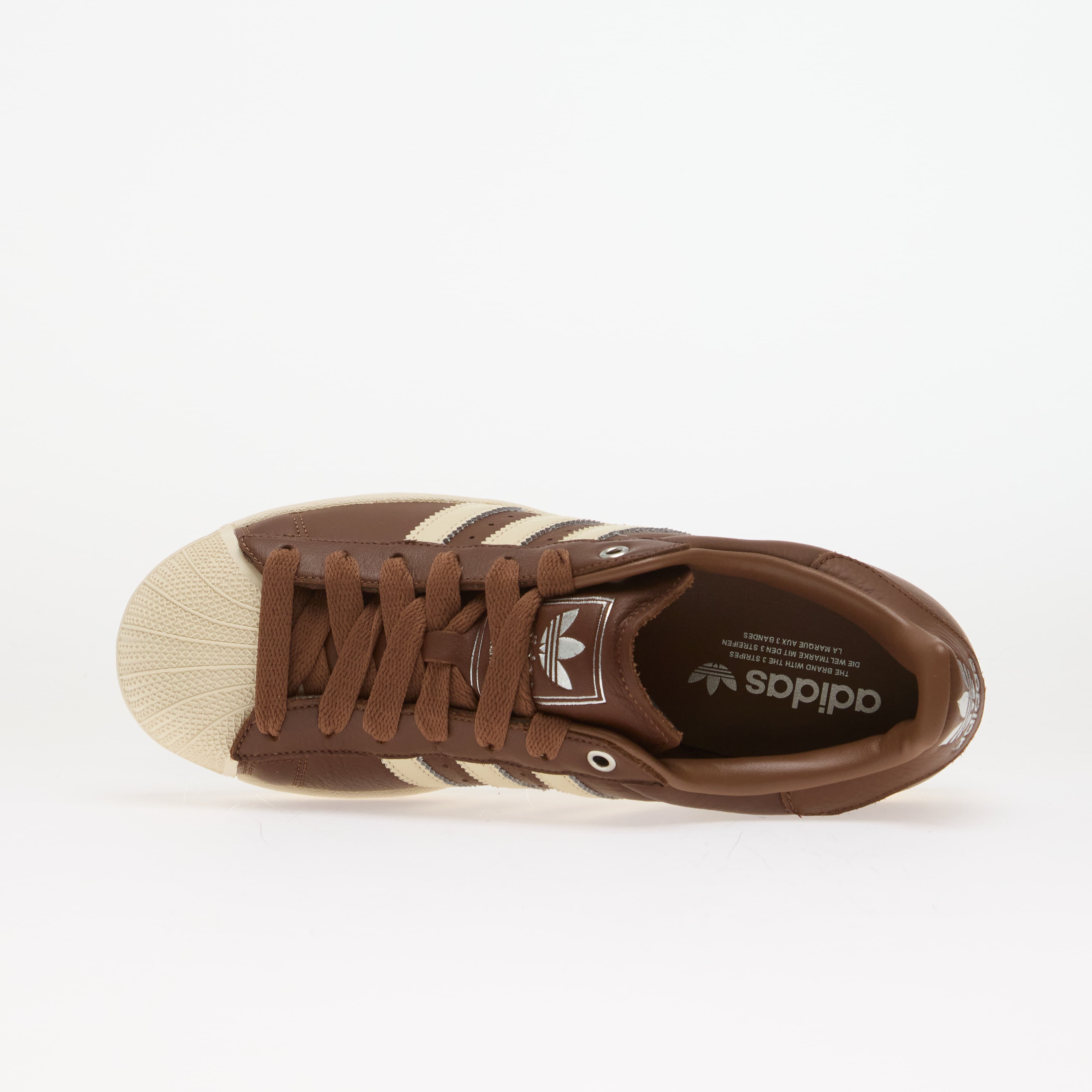 adidas Originals Обувки adidas Superstar II Preloved Brown/ Cream White/ Silver Met.