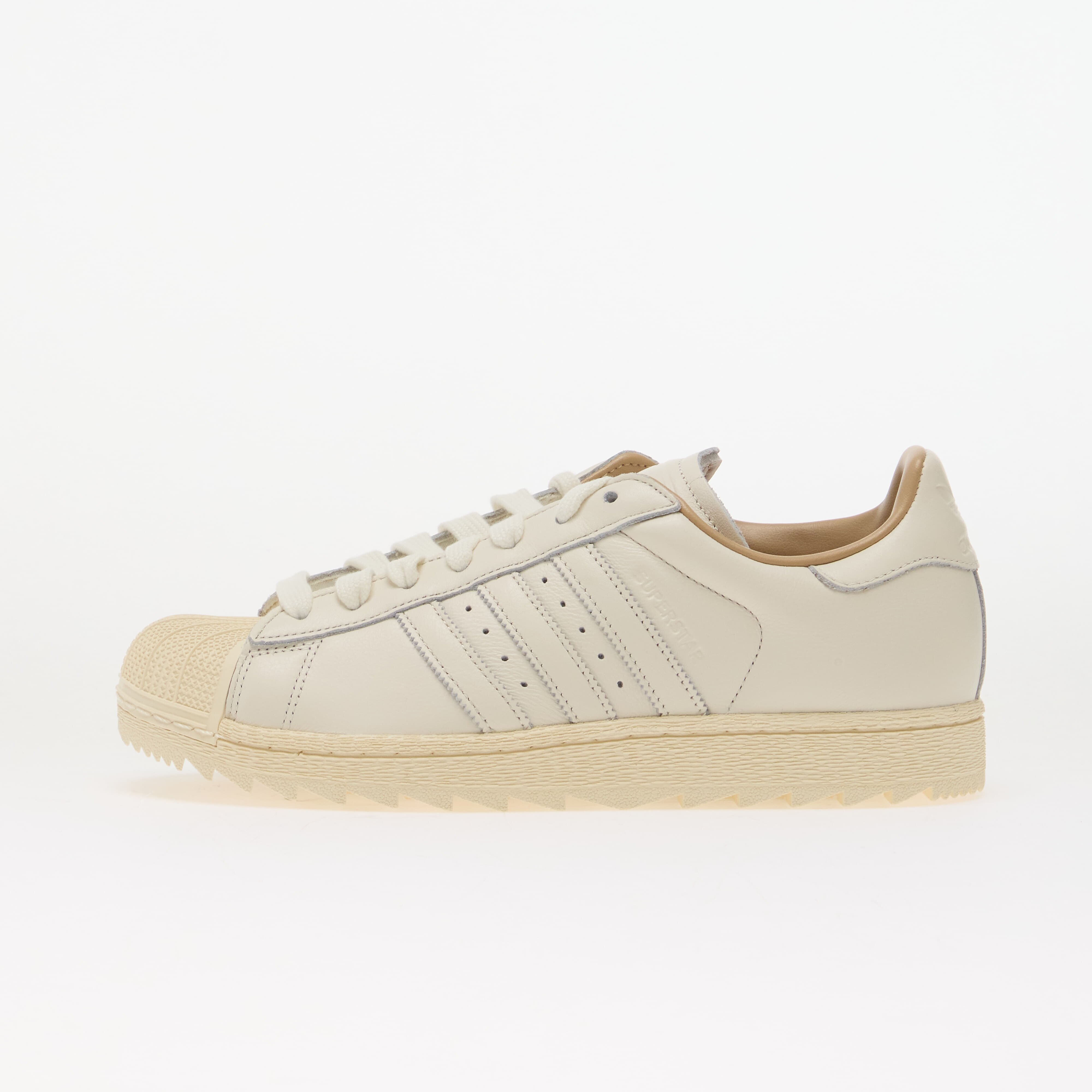 adidas Originals Обувки adidas Superstar II Ripple Core White/ Core White/ Warm Sandstone