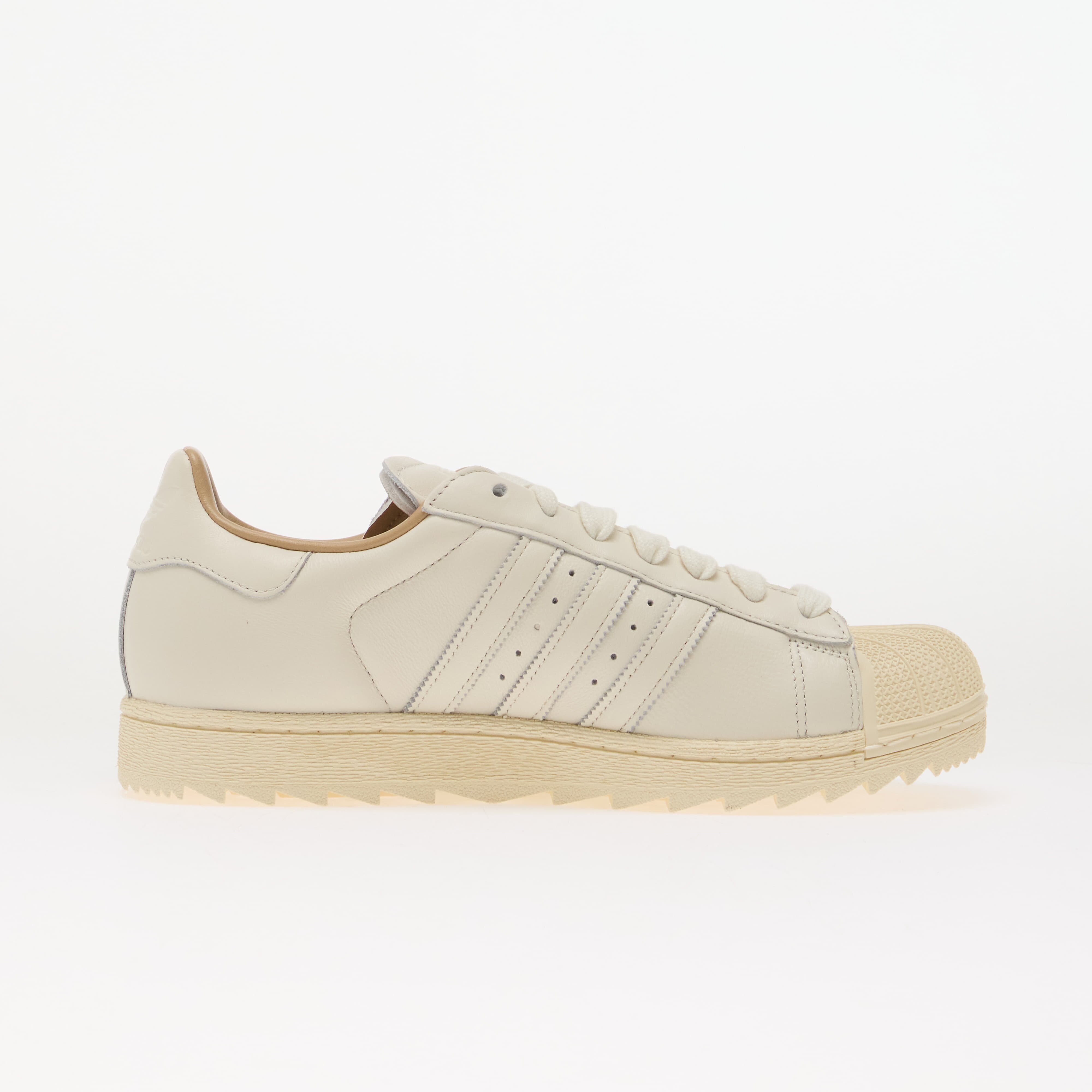 adidas Originals Обувки adidas Superstar II Ripple Core White/ Core White/ Warm Sandstone
