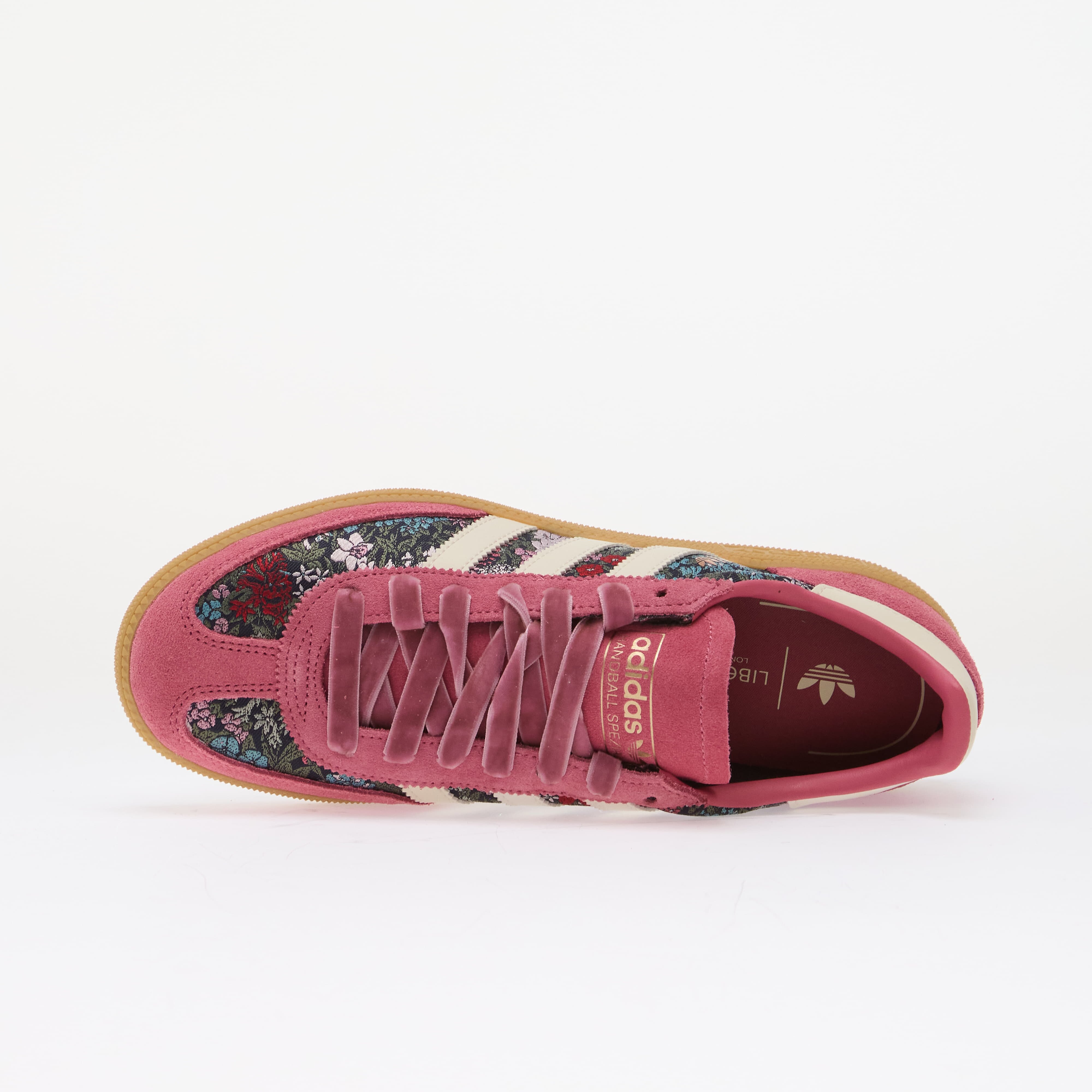 adidas Originals Обувки adidas x Liberty London Handball Spezial Kids Equipment Red/ Cream White/ Gum 3