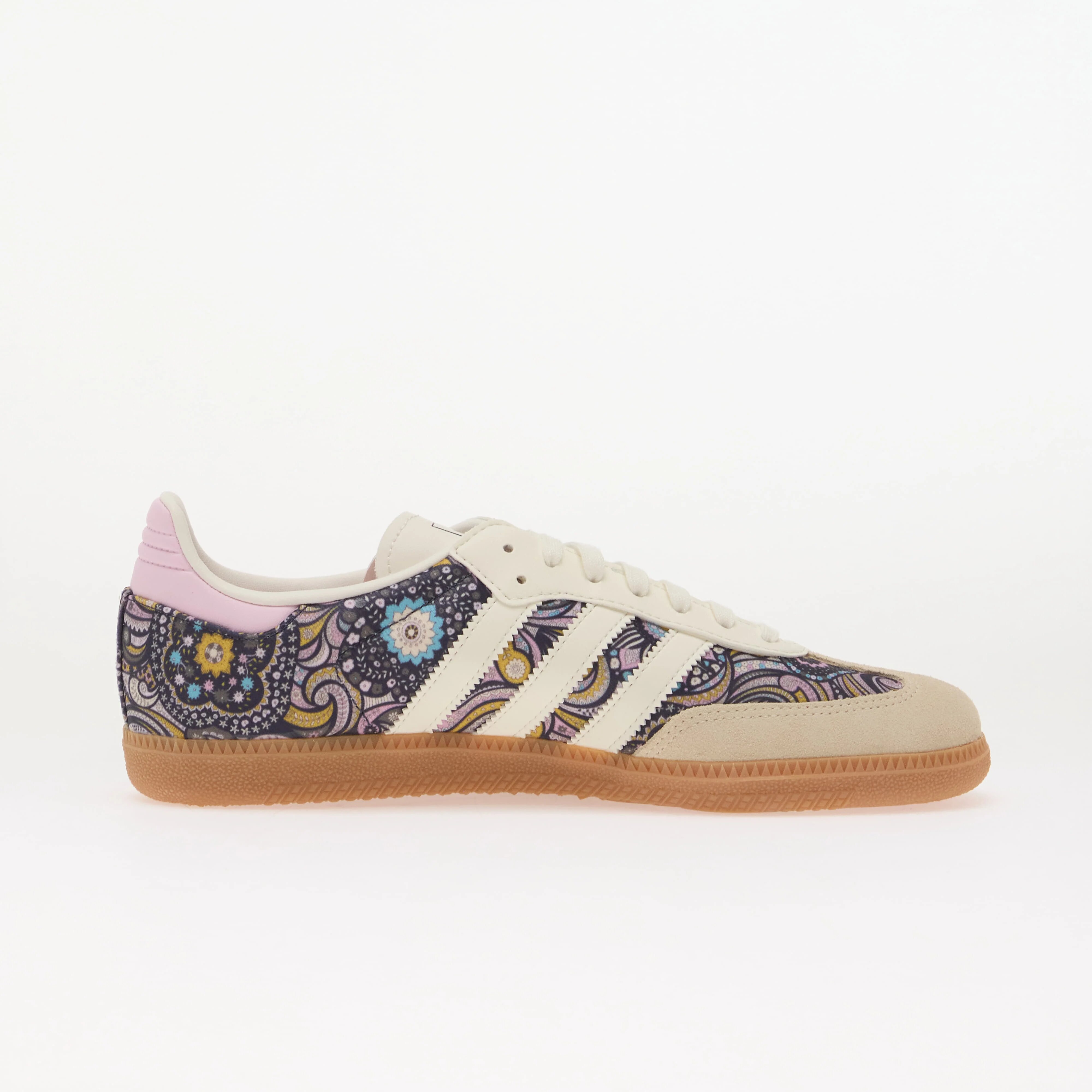 adidas Originals Обувки adidas x Liberty London Samba OG Kids Core White/ Orchid Fusion/ Gum 2