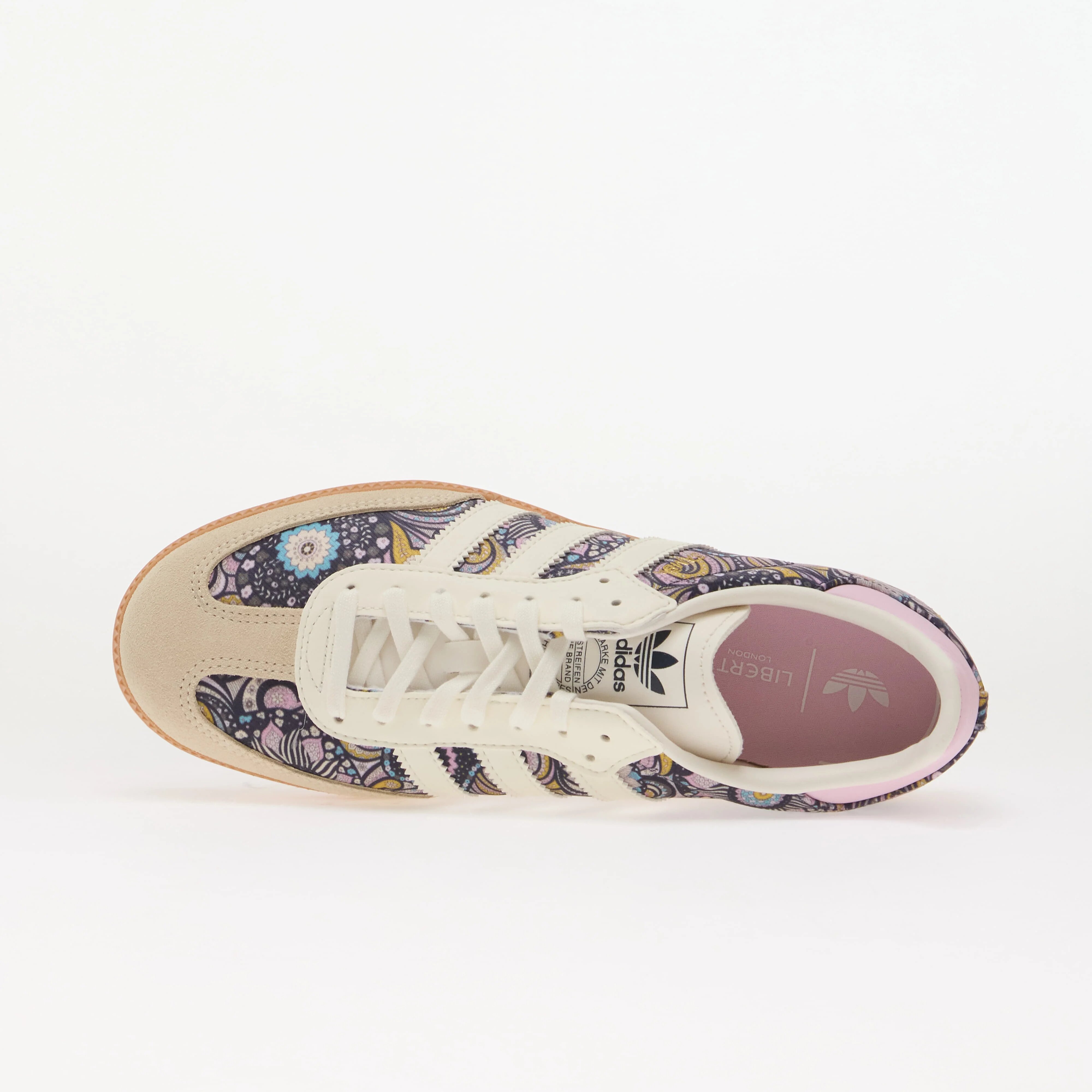 adidas Originals Обувки adidas x Liberty London Samba OG Kids Core White/ Orchid Fusion/ Gum 2