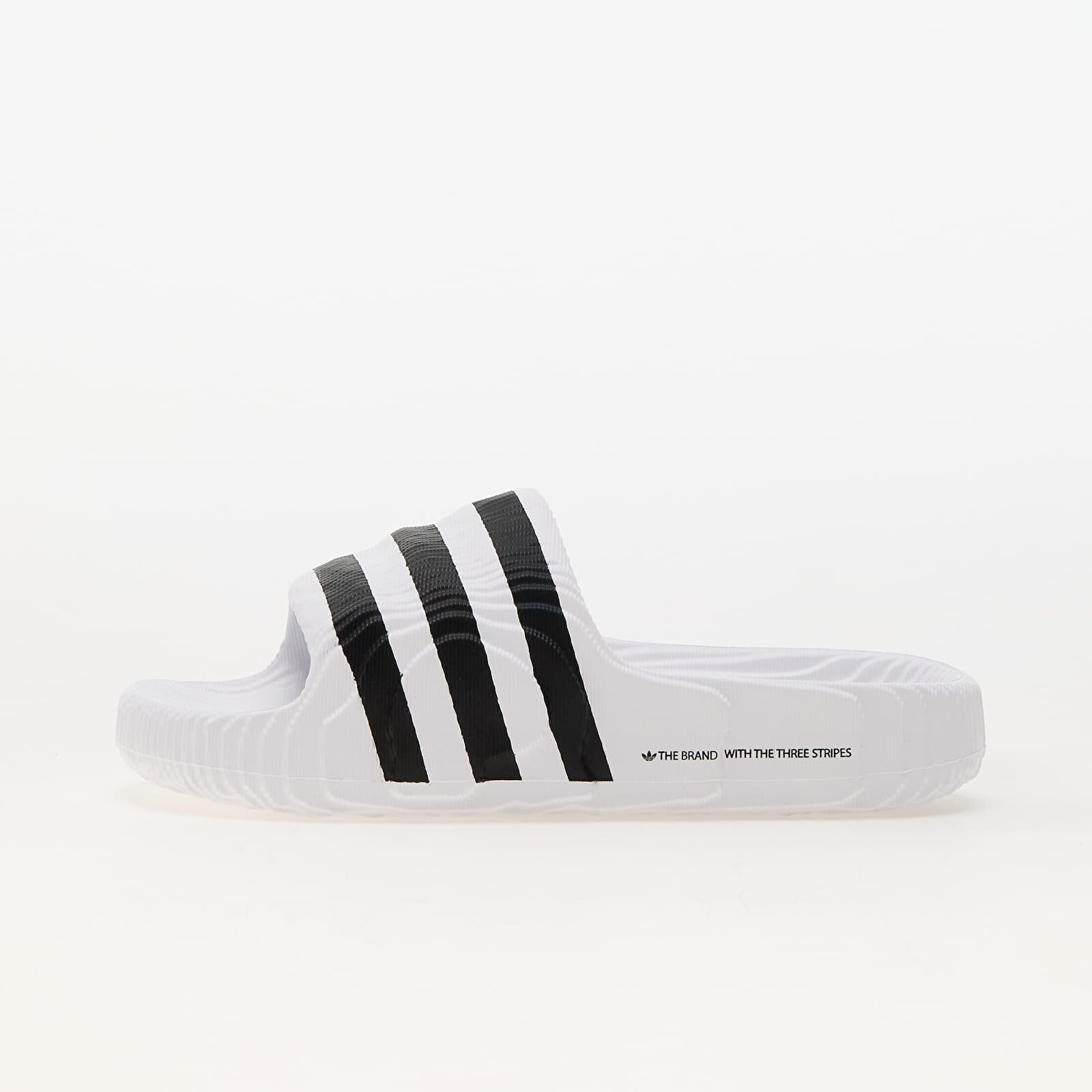 adidas Originals Обувки Adilette 22 Slides Cloud White/ Cloud White/ Core Black