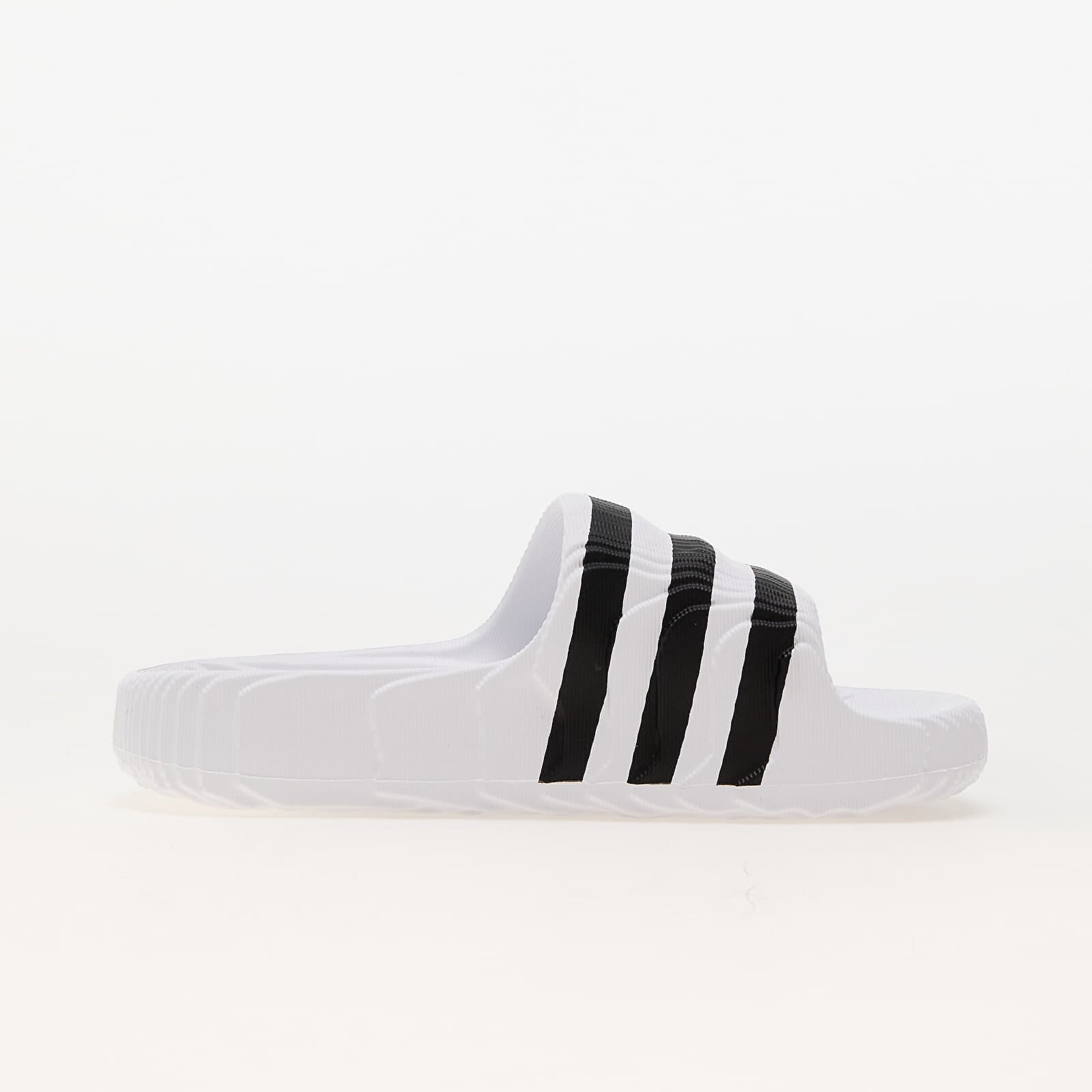 adidas Originals Обувки Adilette 22 Slides Cloud White/ Cloud White/ Core Black