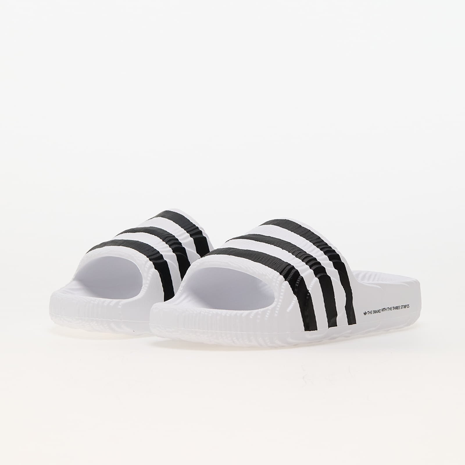 adidas Originals Обувки Adilette 22 Slides Cloud White/ Cloud White/ Core Black