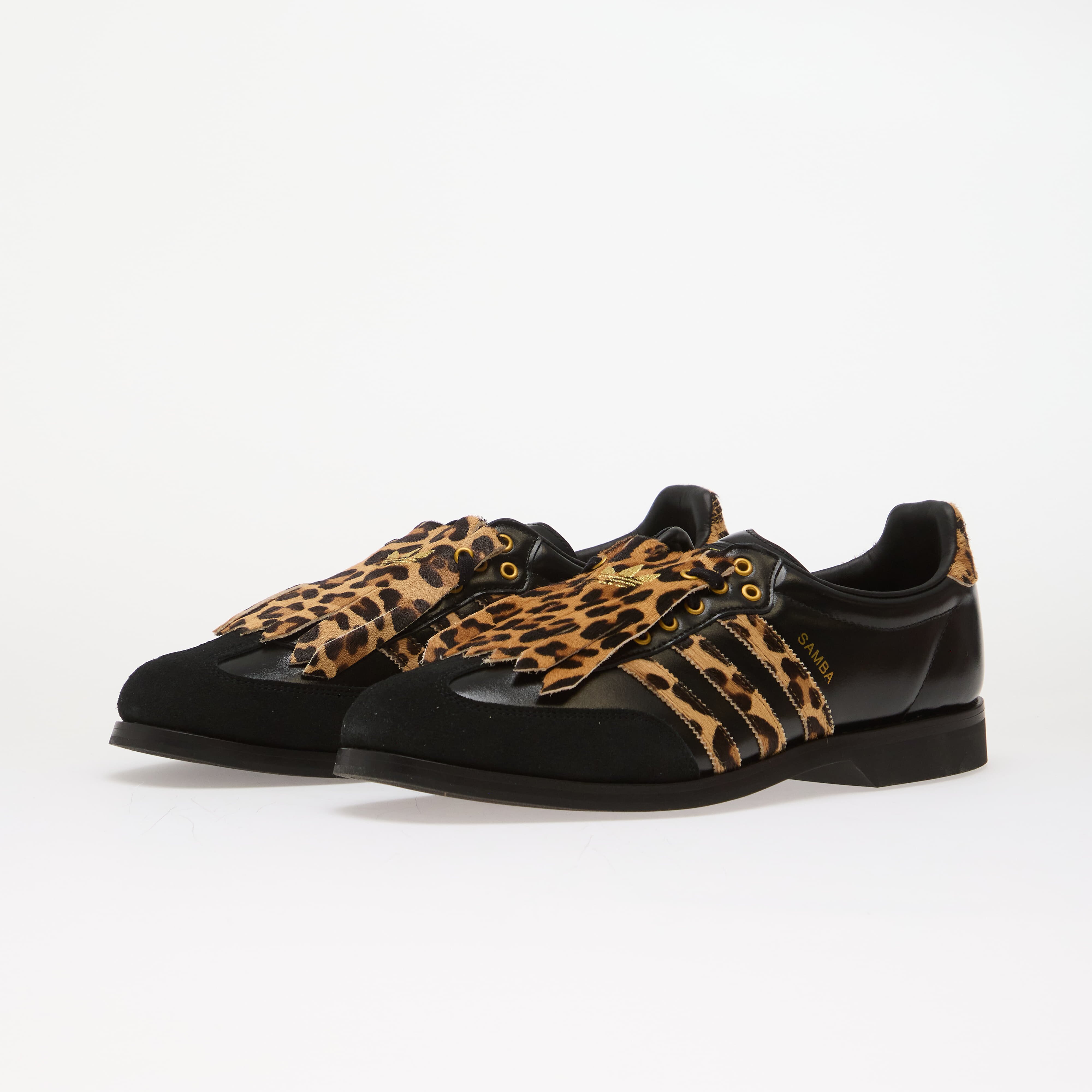 adidas Originals Сникърси adidas 20th Ann Samba_b_ Fashion Show Core Black/ Supplier Colour/ Gold Met.
