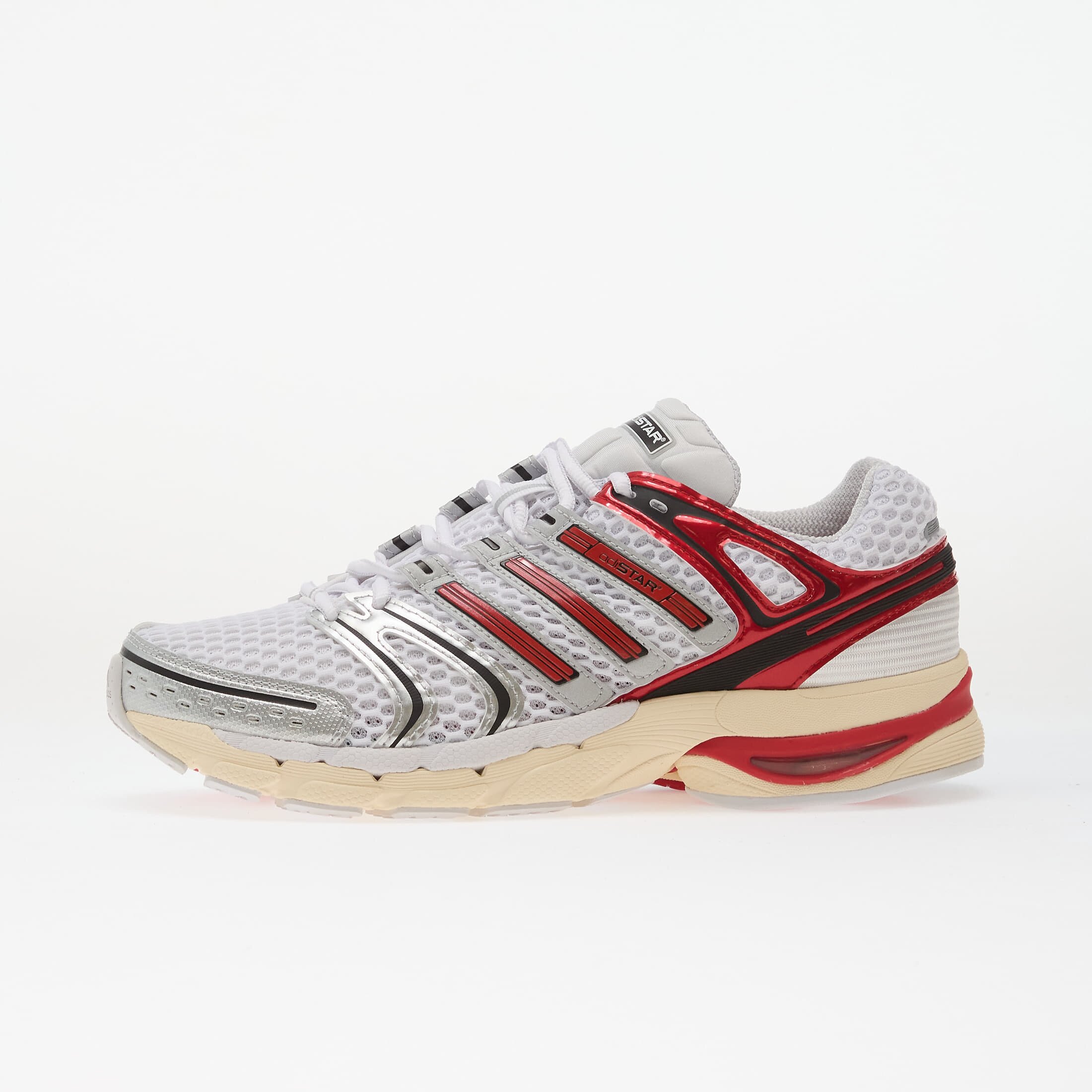 adidas Originals Сникърси adidas Adistar Control 5 Ftw White/ Better Scarlet/ Dash Grey