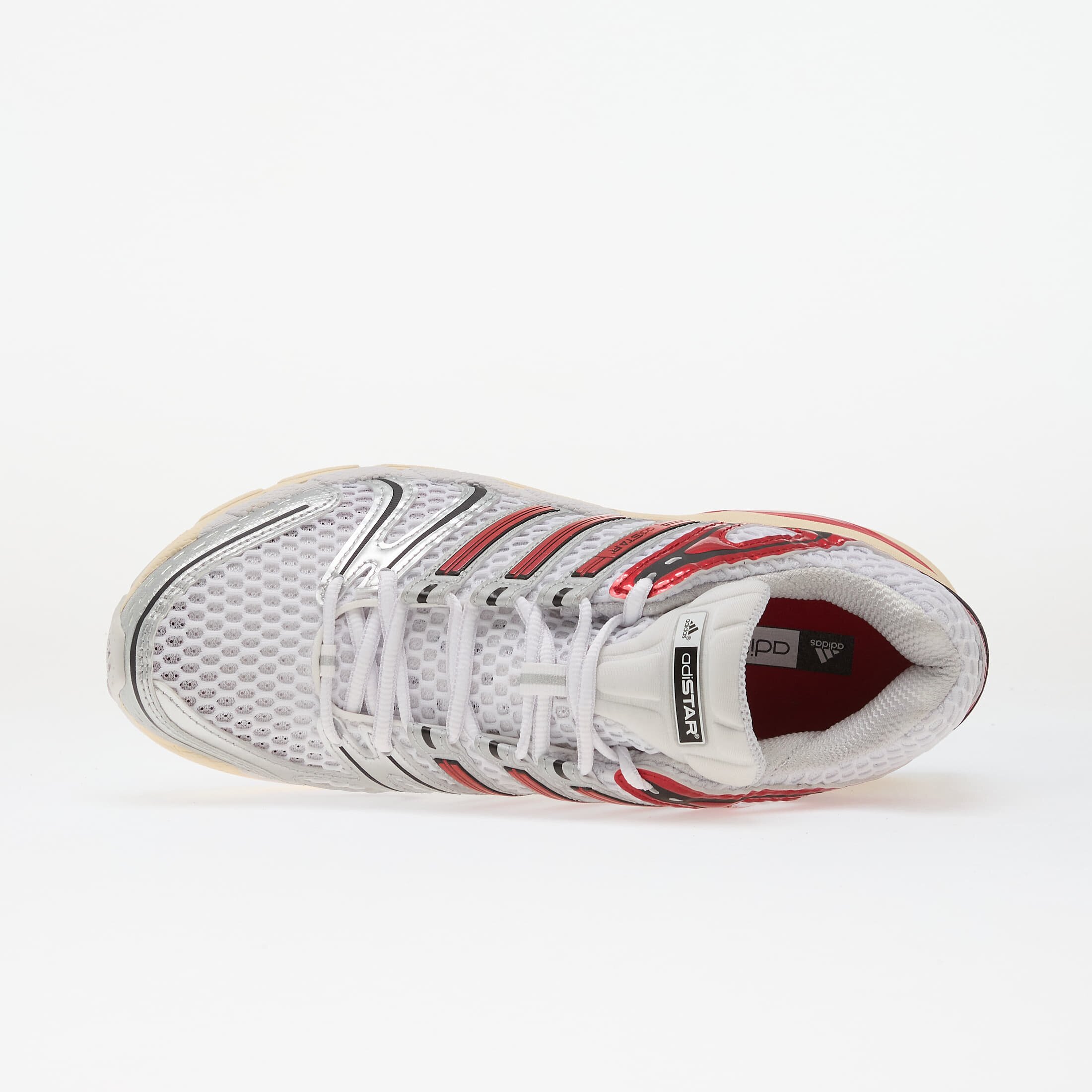 adidas Originals Сникърси adidas Adistar Control 5 Ftw White/ Better Scarlet/ Dash Grey