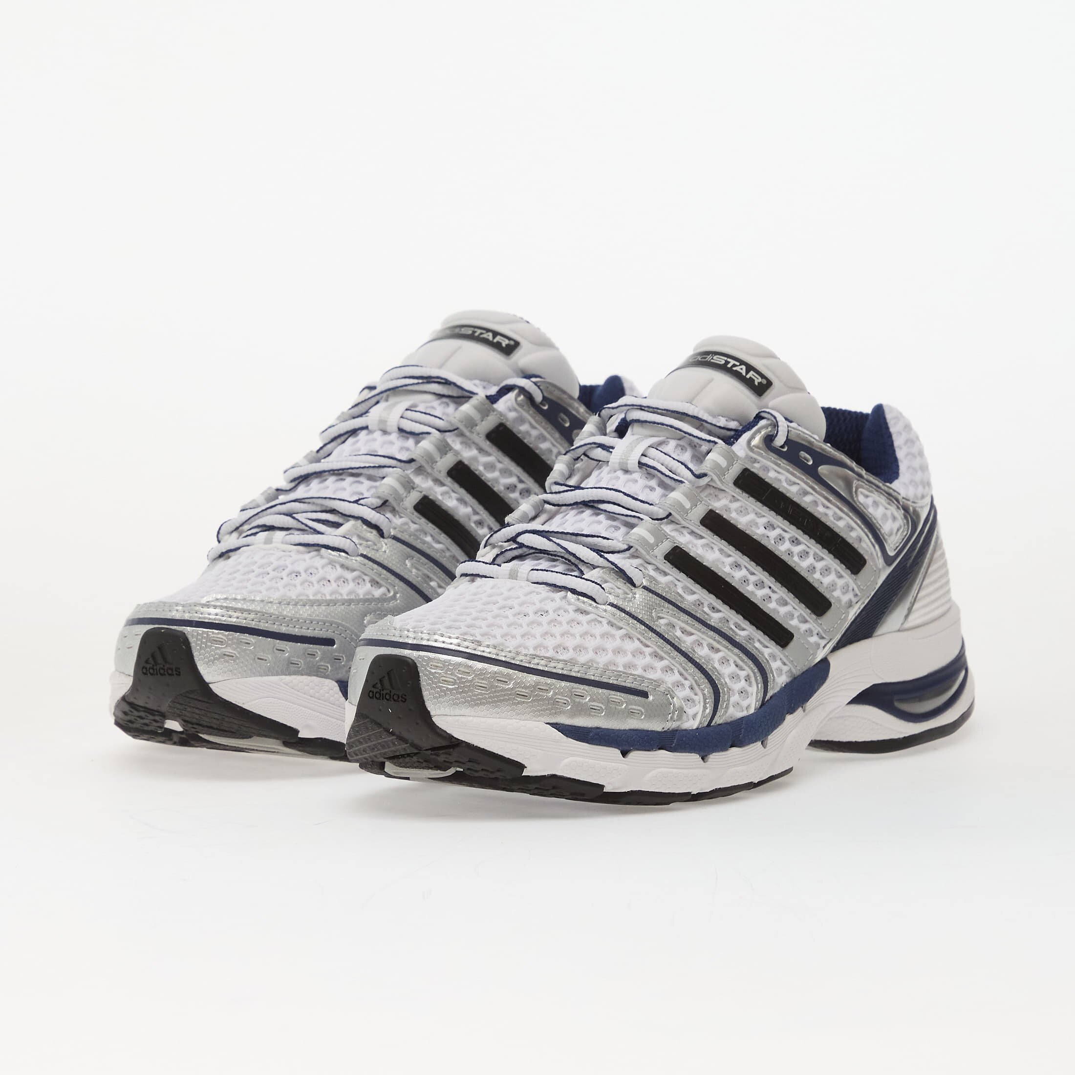 adidas Originals Сникърси adidas Adistar Control 5 Ftwr White/ Core Black/ Dark Blue