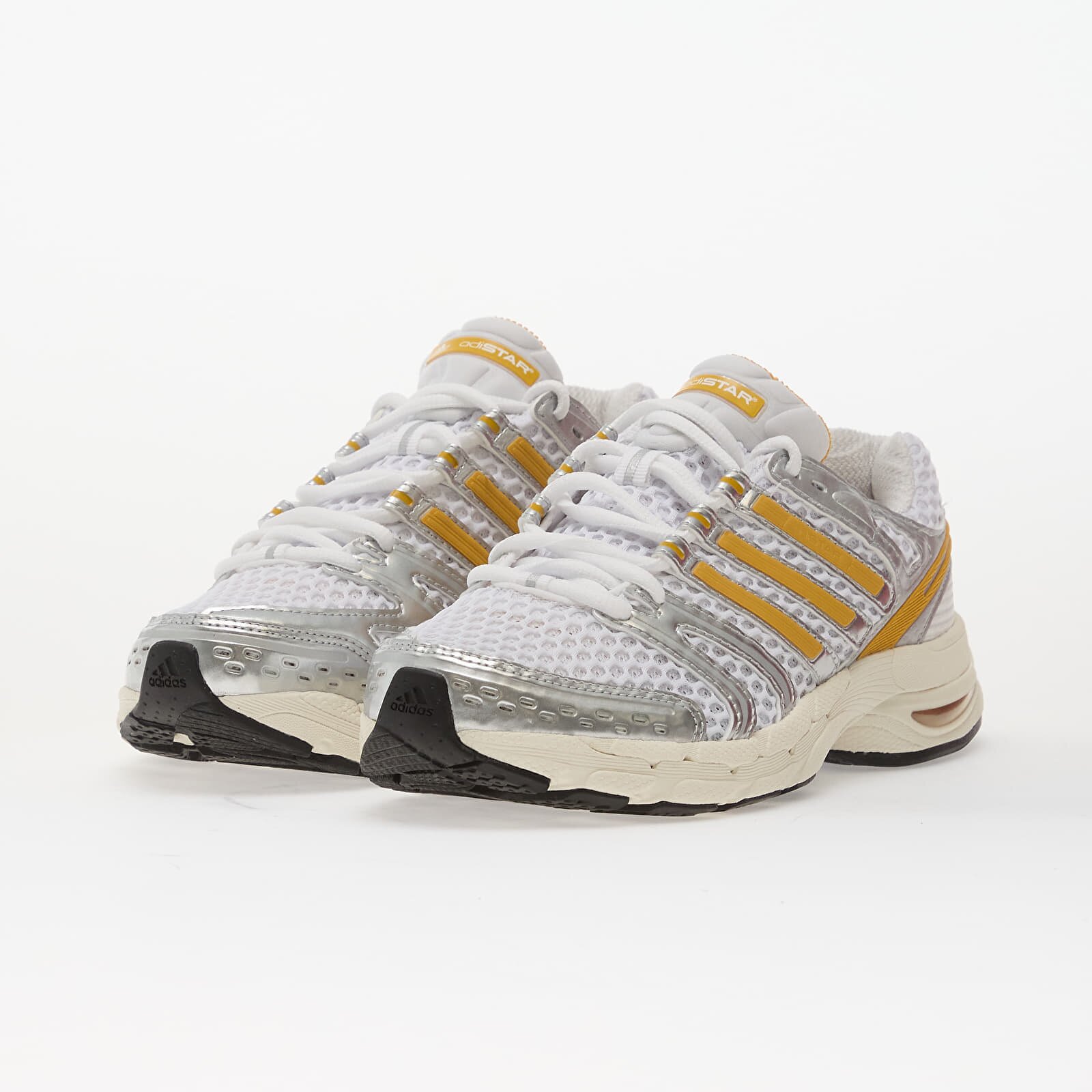 adidas Originals Сникърси adidas Adistar Control 5 W Ftw White/ Preloved Yellow/ Silver Metallic