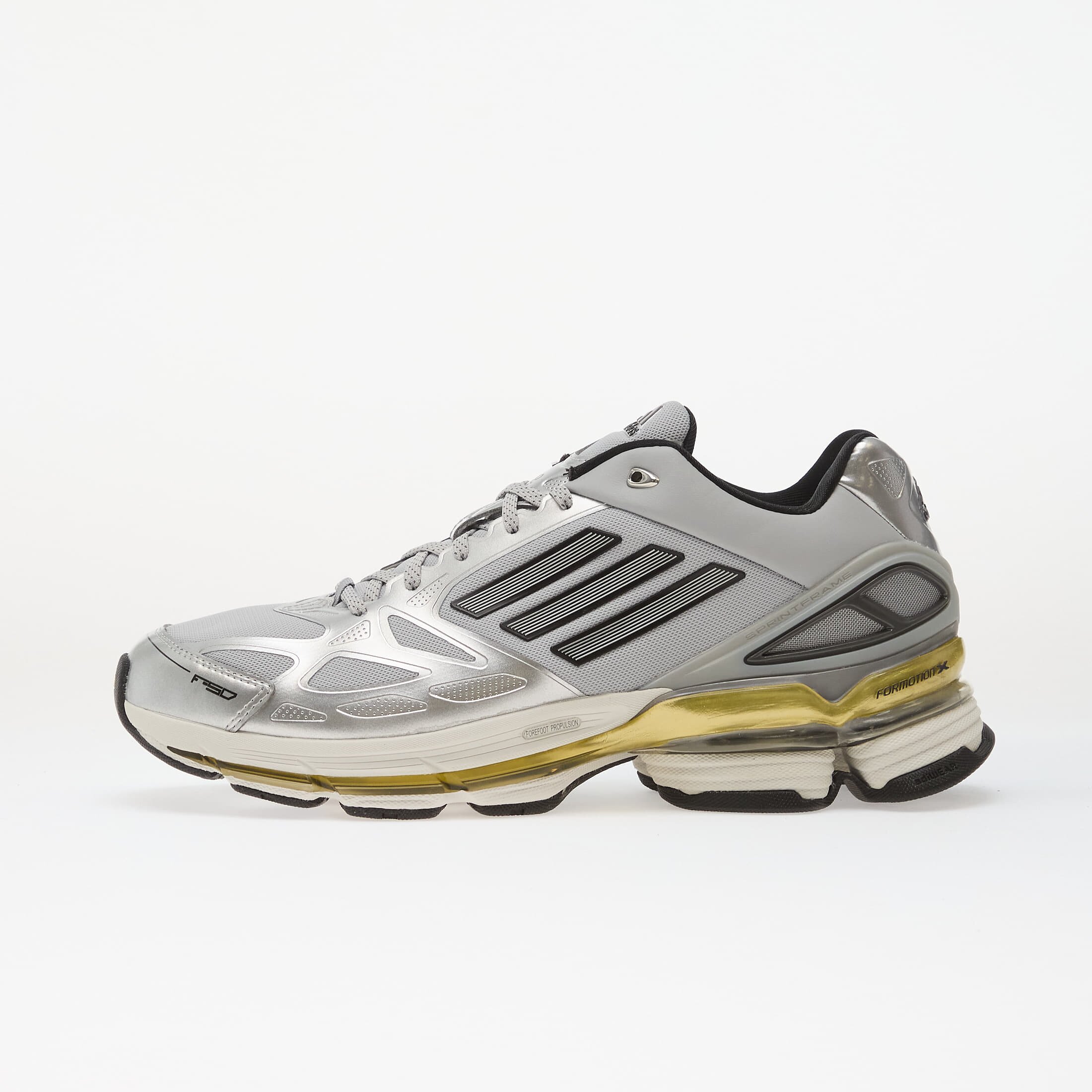 adidas Originals Сникърси adidas Adizero F50 Silver Metallic/ Core Black/ Gold Metallic