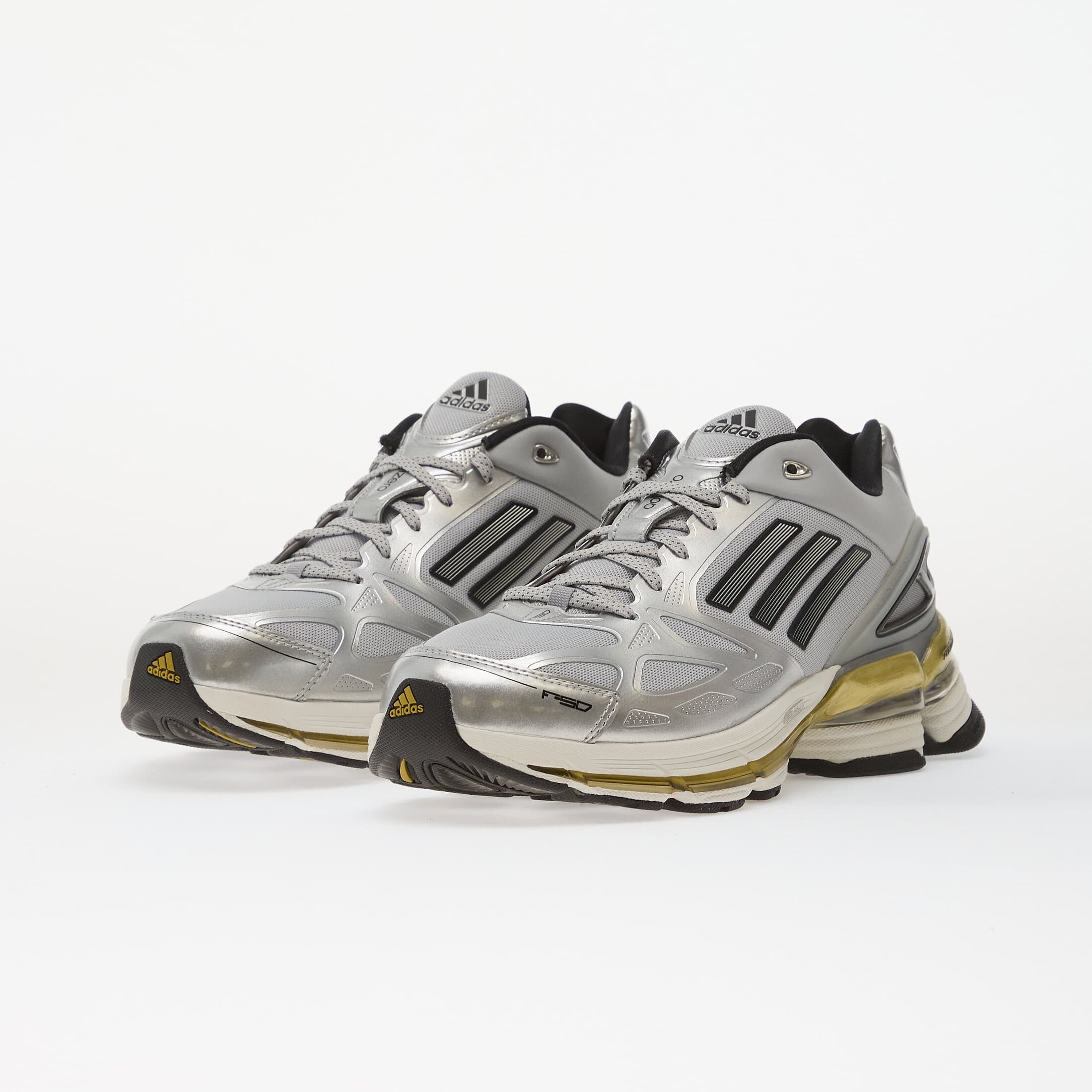 adidas Originals Сникърси adidas Adizero F50 Silver Metallic/ Core Black/ Gold Metallic