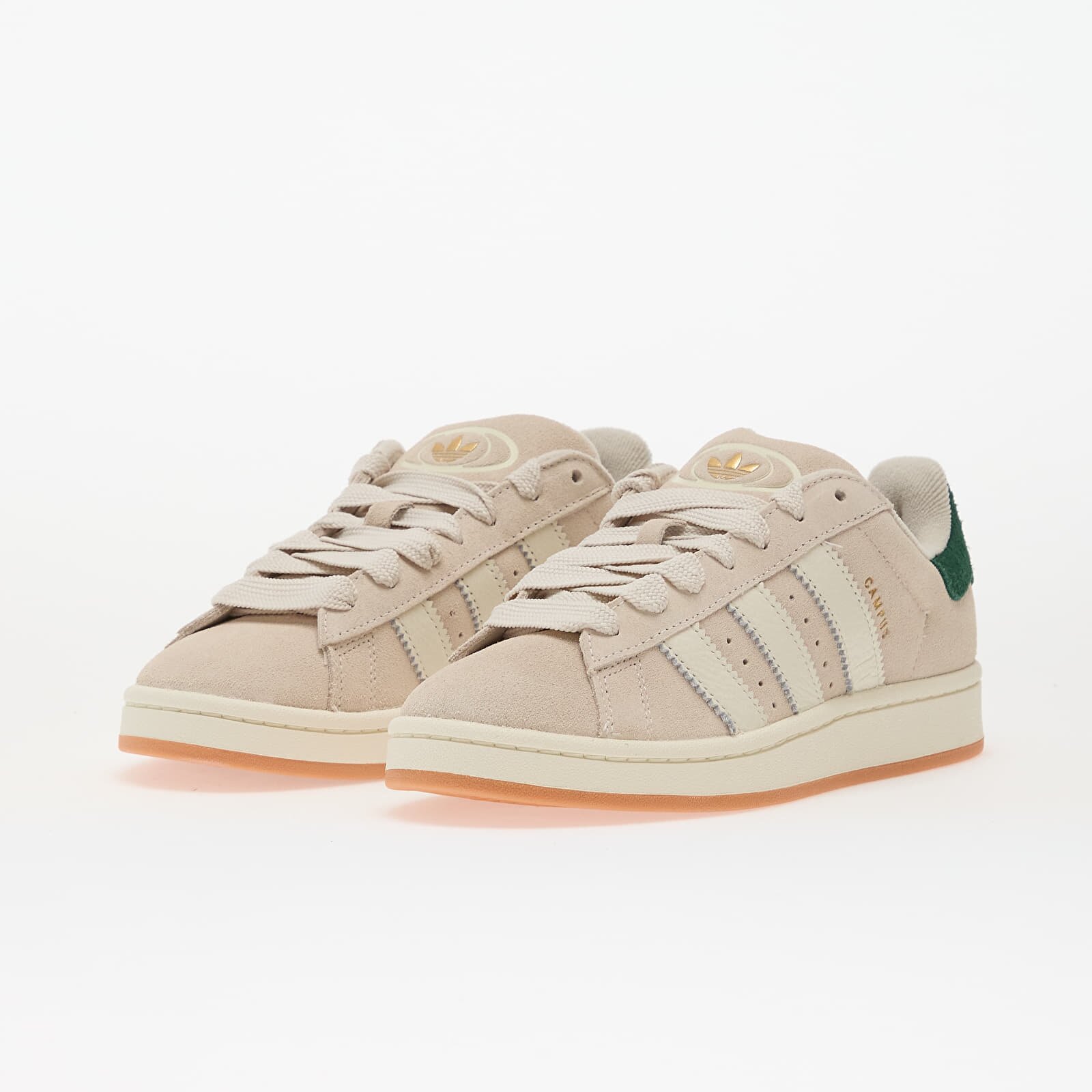 adidas Originals Сникърси adidas Campus 00s Aluminium/ Off White/ Collegiate Green