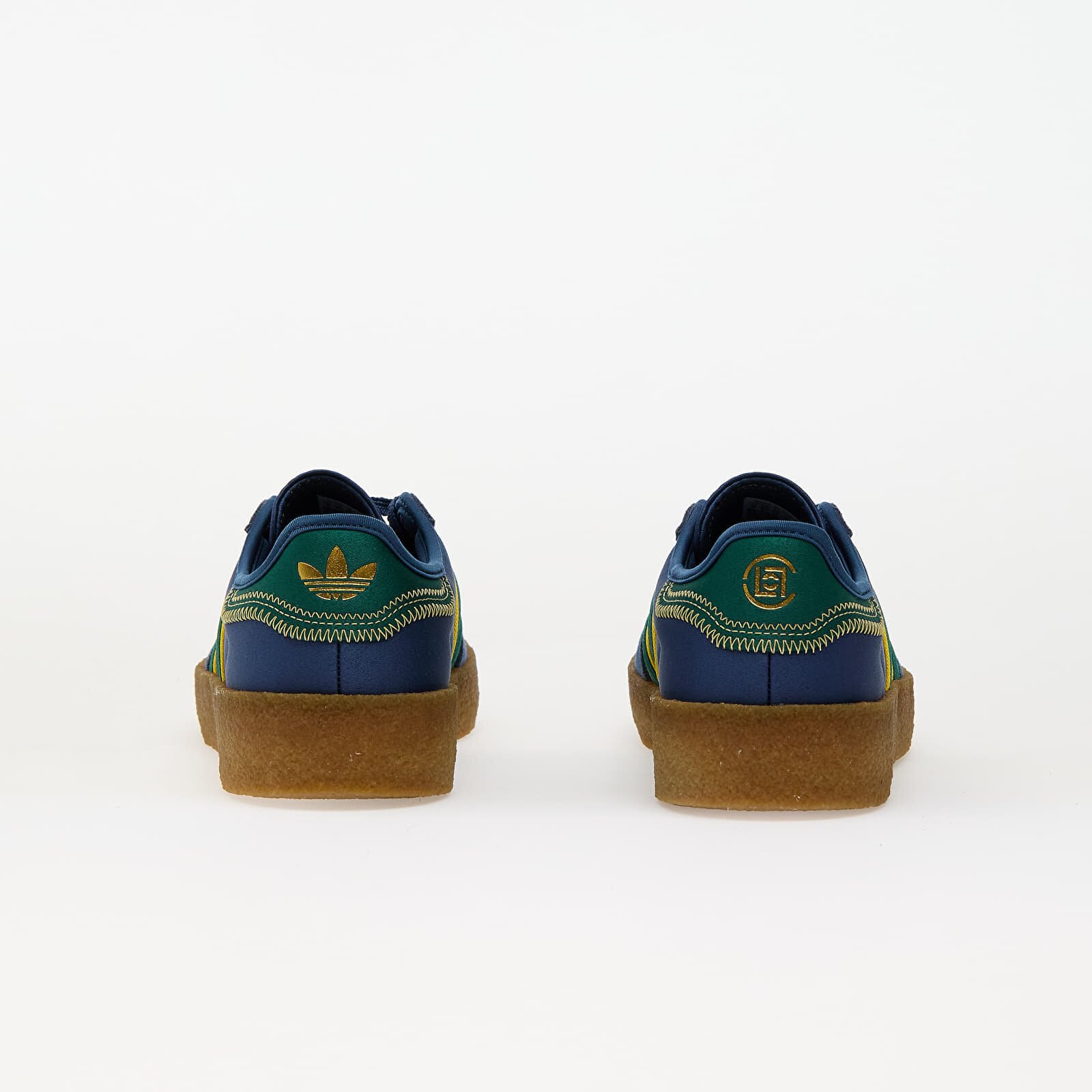 adidas Originals Сникърси adidas Clot Gazelle S By E Navy Marine/ Collegiate Green/ Hazy Yellow