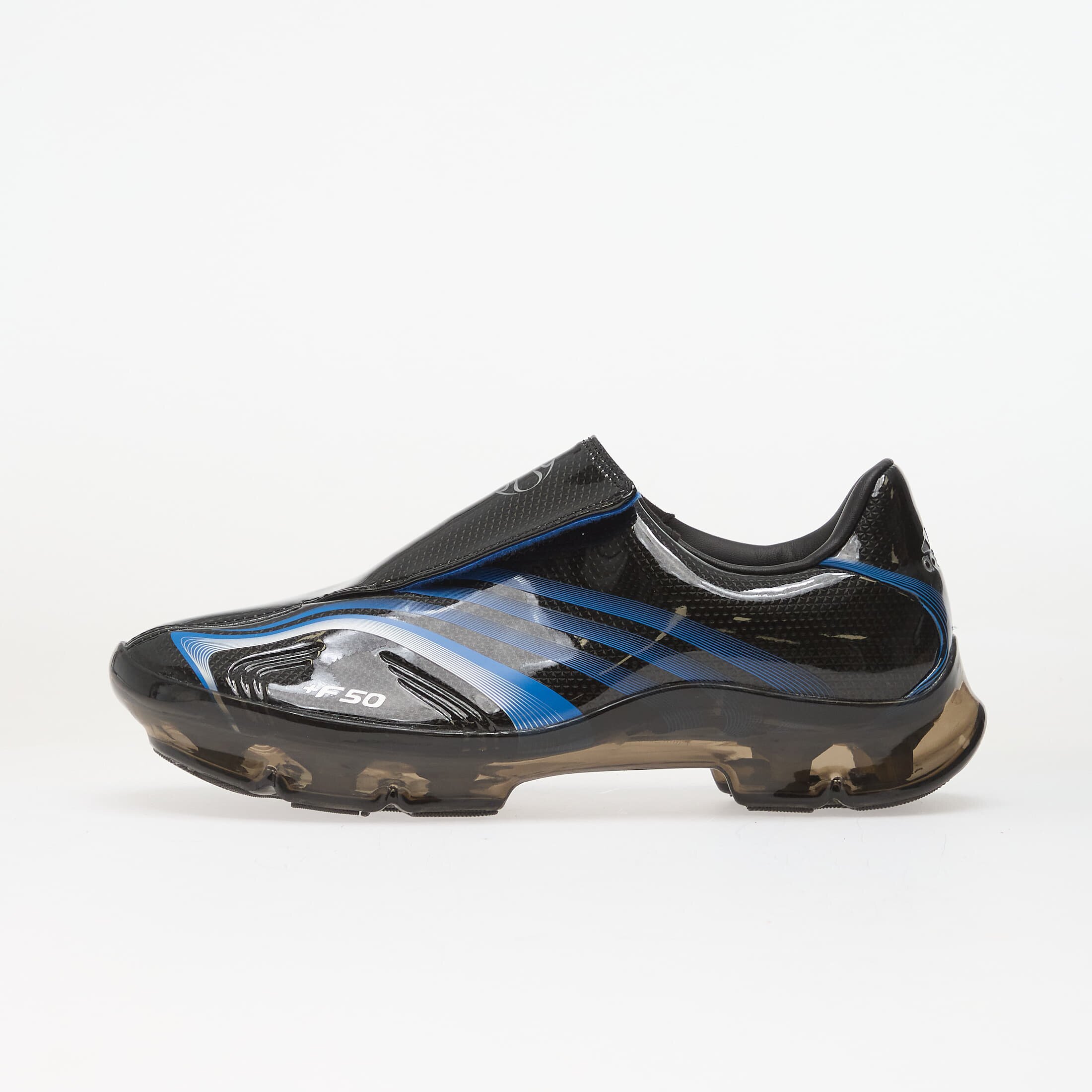 adidas Originals Сникърси adidas F50 Walkable Core Black/ Lucid Ray Blue/ Silver Met.