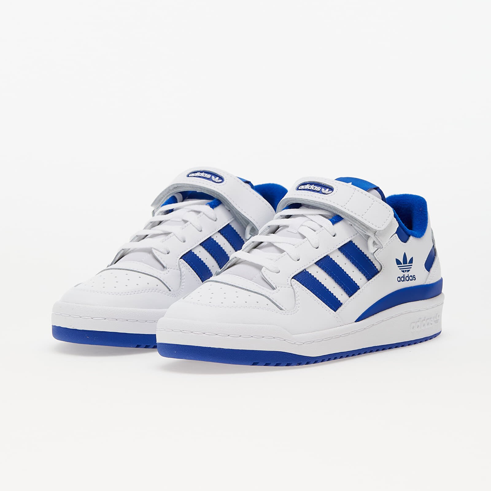 adidas Originals Сникърси adidas Forum Low Ftw White/ Ftw White/ Royal Blue