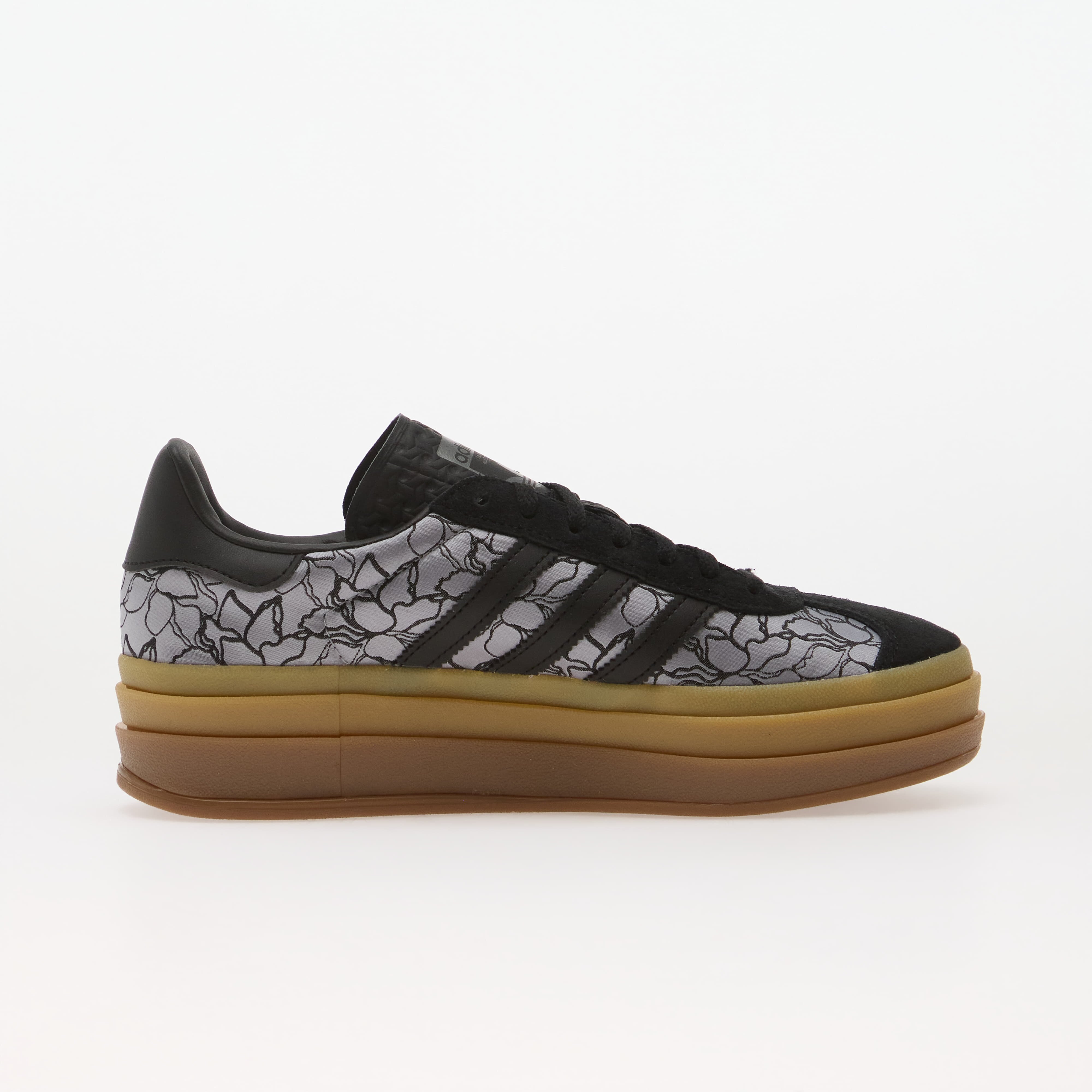 adidas Originals Сникърси adidas Gazelle Bold Core Black/ Core Black/ Iron Met.