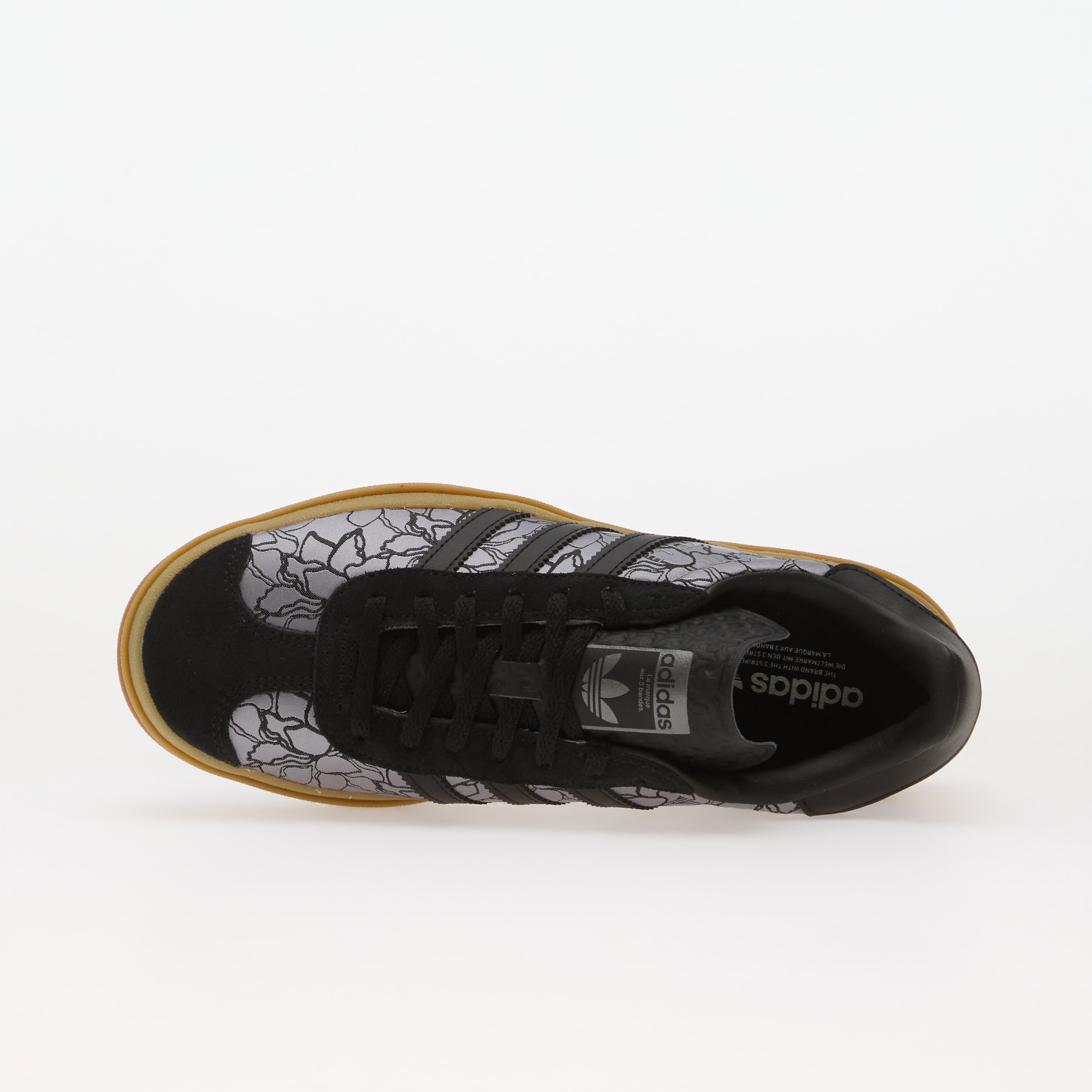 adidas Originals Сникърси adidas Gazelle Bold Core Black/ Core Black/ Iron Met.