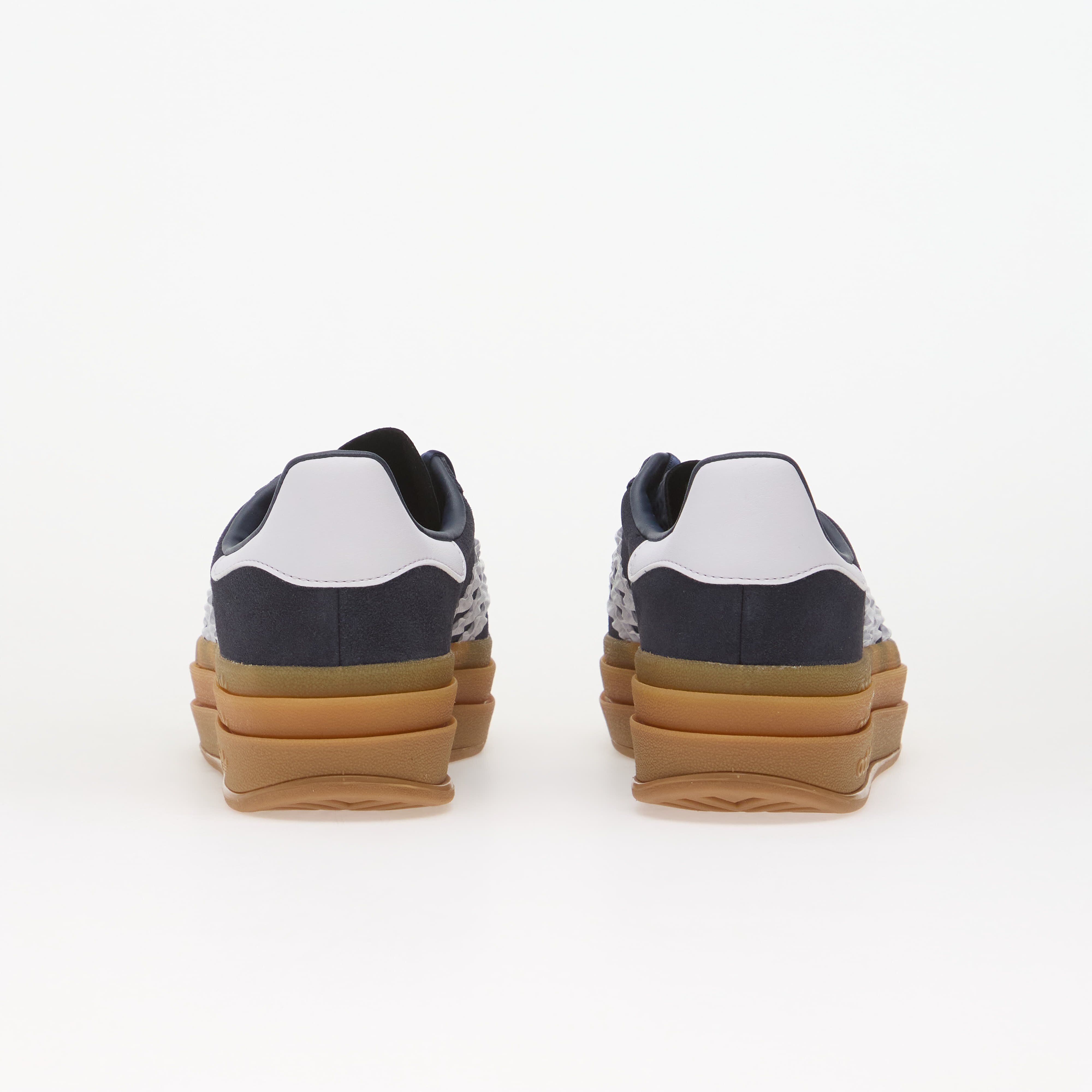adidas Originals Сникърси adidas Gazelle Bold Kids Shadow Navy/ Frozen Purple/ Gold Metallic