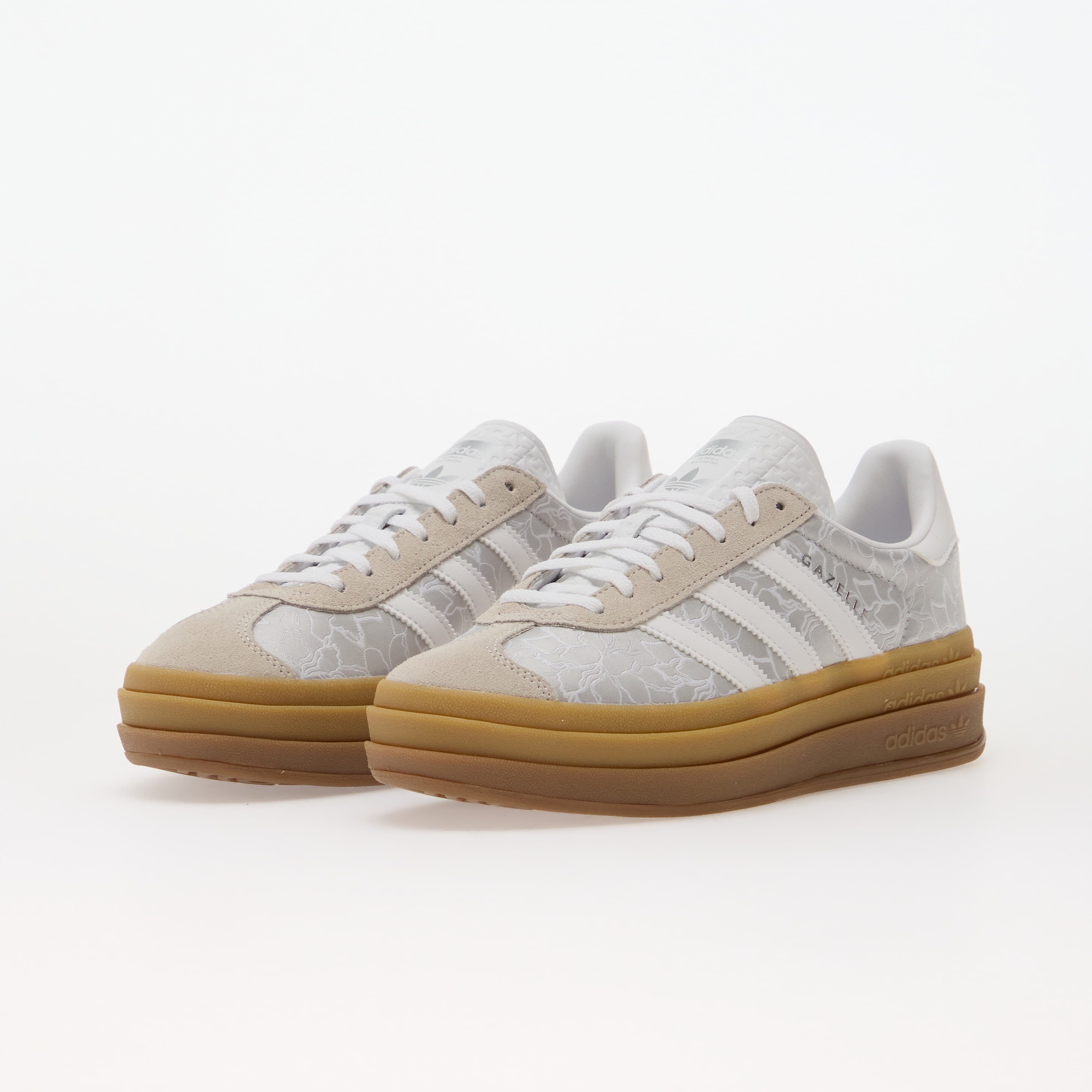 adidas Originals Сникърси adidas Gazelle Bold Silver Met./ Ftwr White/ Grey One