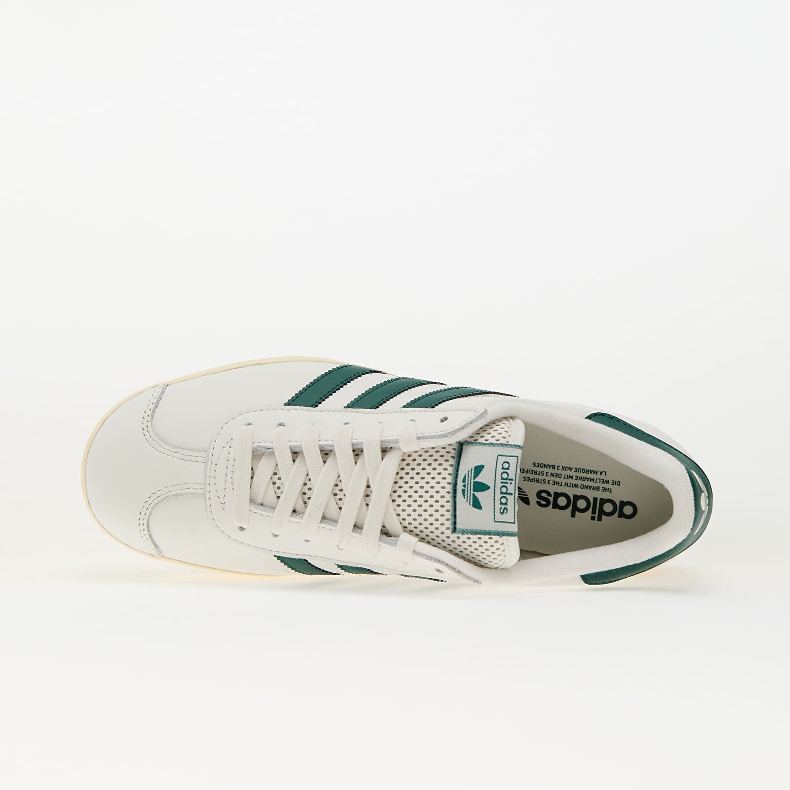 adidas Originals Сникърси adidas Gazelle Core White/ Collegiate Green/ Crew White