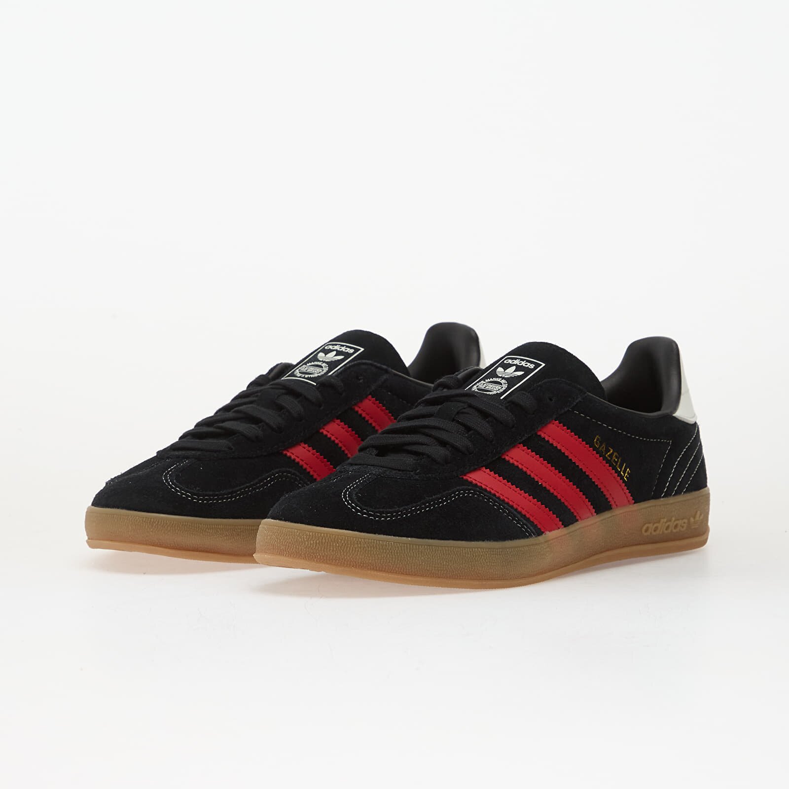 adidas Originals Сникърси adidas Gazelle Indoor Core Black/ Better Scarlet/ Gum4