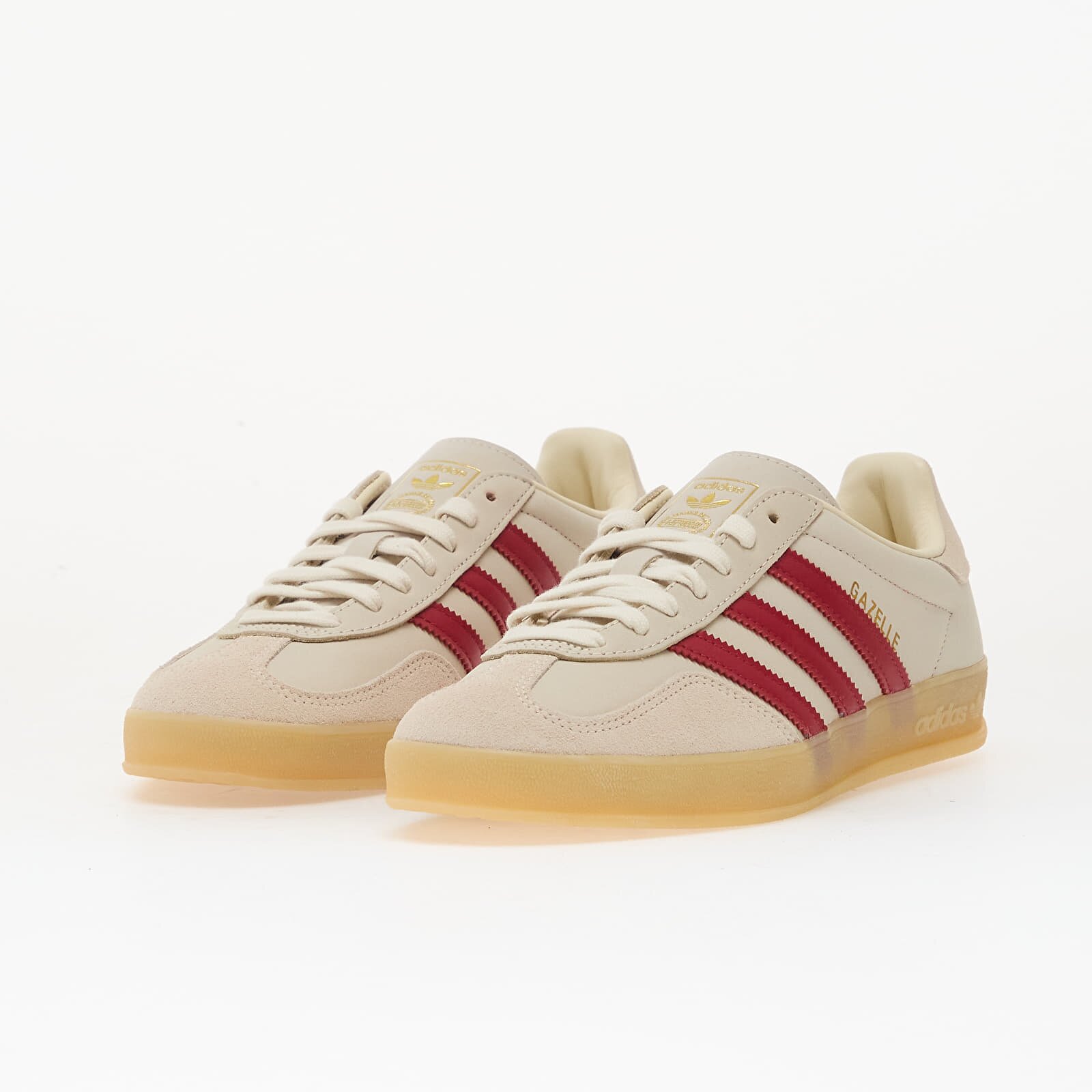 adidas Originals Сникърси adidas Gazelle Indoor Crew White/ Tmvire/ Gum