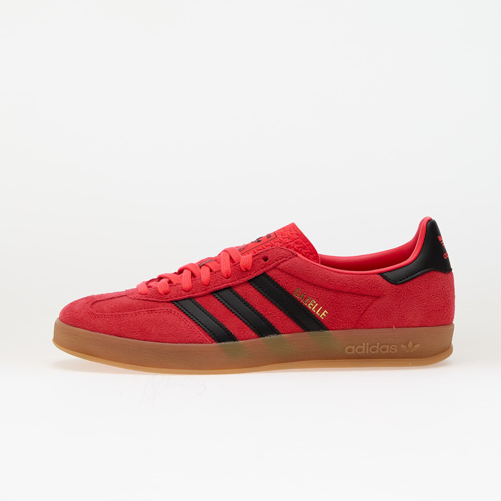 adidas Originals Сникърси adidas Gazelle Indoor Lucid Red/ Core Black/ Gold Metallic