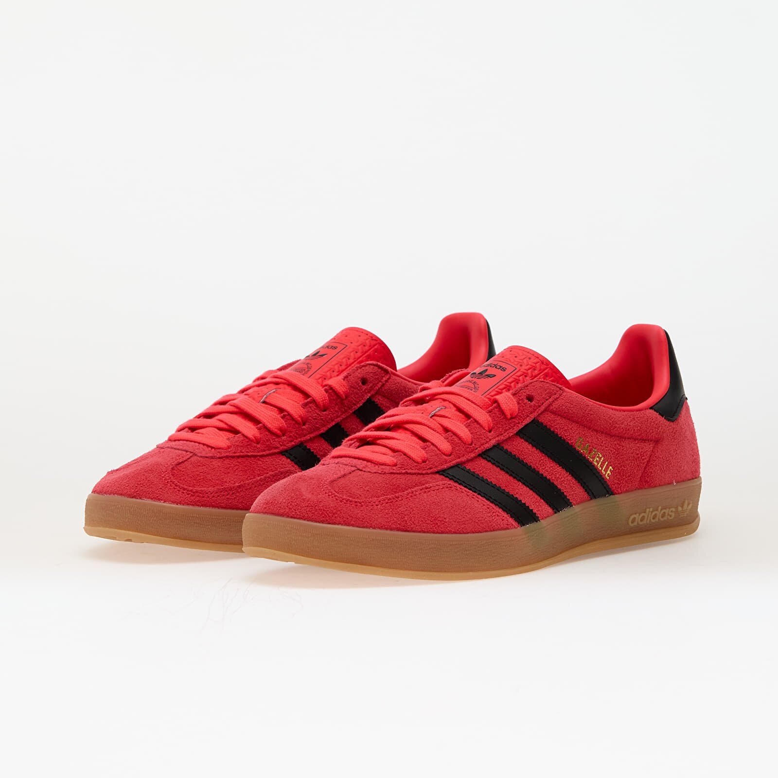 adidas Originals Сникърси adidas Gazelle Indoor Lucid Red/ Core Black/ Gold Metallic