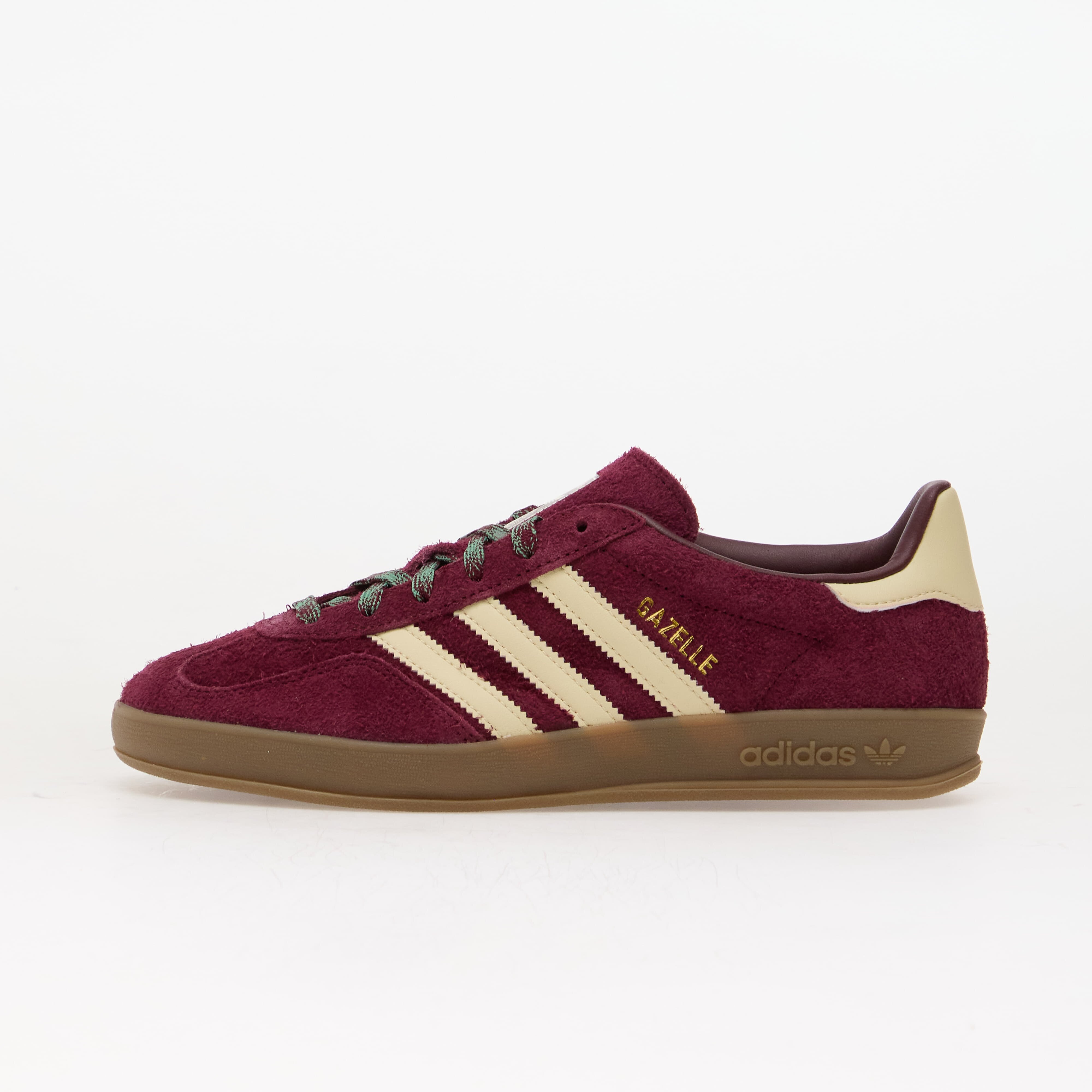 adidas Originals Сникърси adidas Gazelle Indoor Maroon/ Warm Vanilla/ Blanch Green