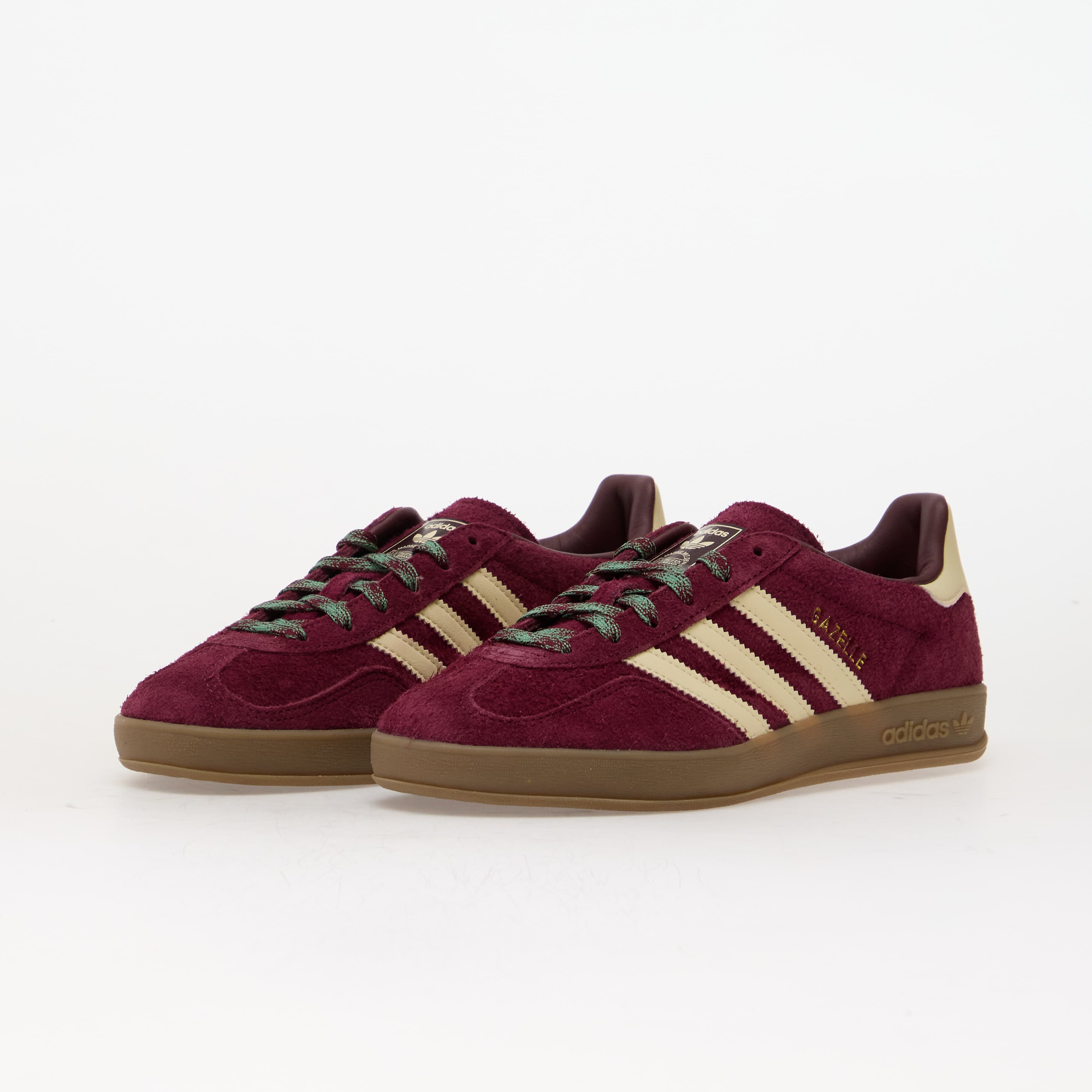 adidas Originals Сникърси adidas Gazelle Indoor Maroon/ Warm Vanilla/ Blanch Green