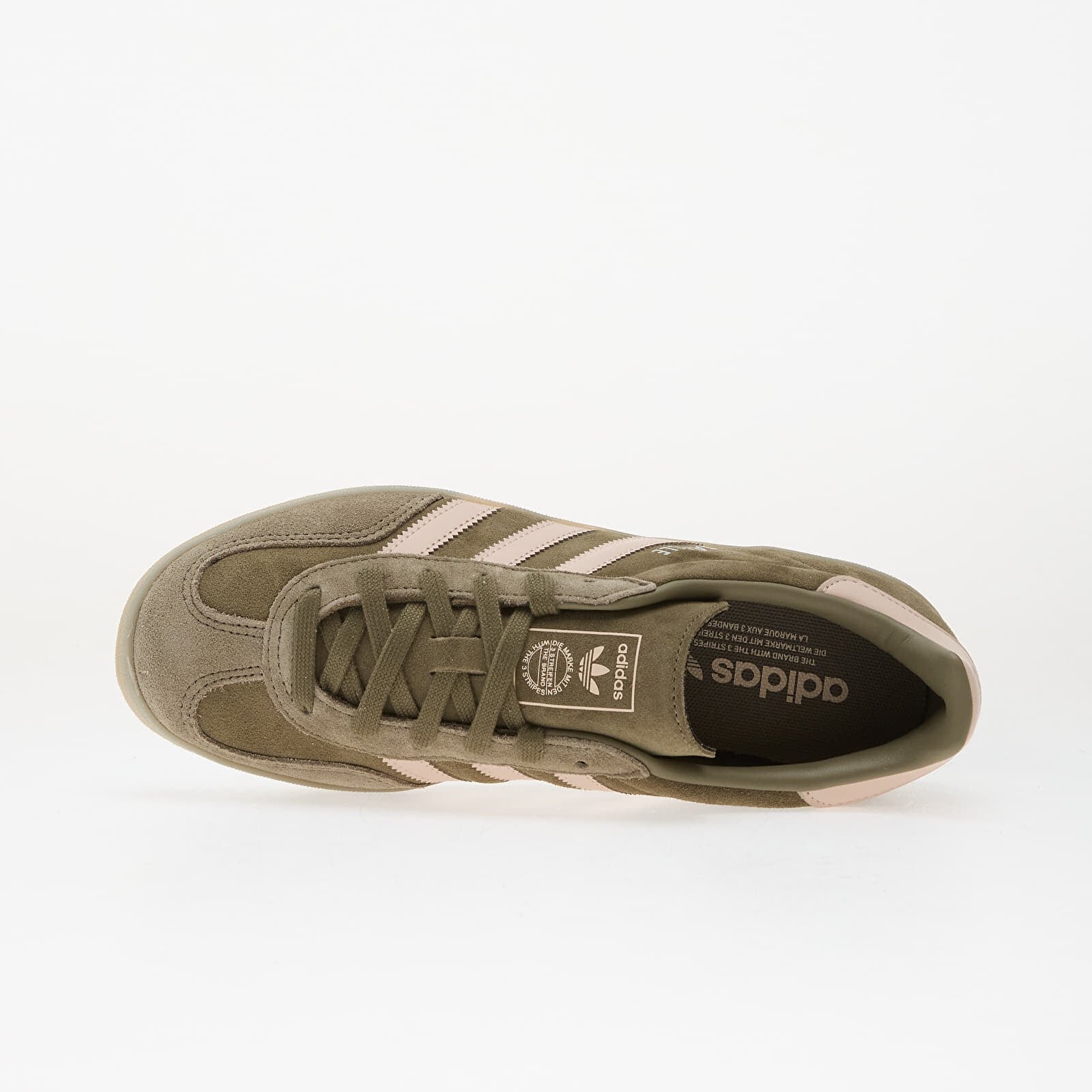 adidas Originals Сникърси adidas Gazelle Indoor Olive Strata/ Wonder Aqua/ Clay