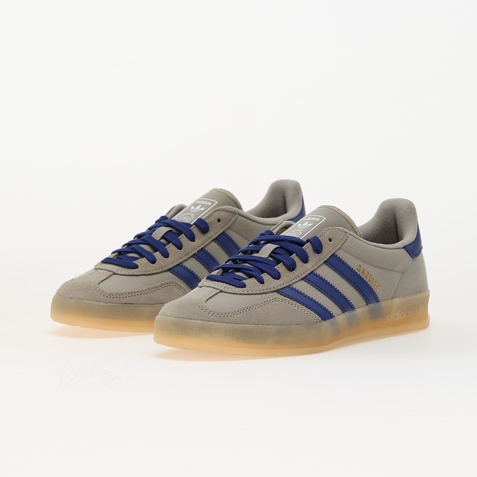 adidas Originals Сникърси adidas Gazelle Indoor Silver Pebble/ Off White/ Off White