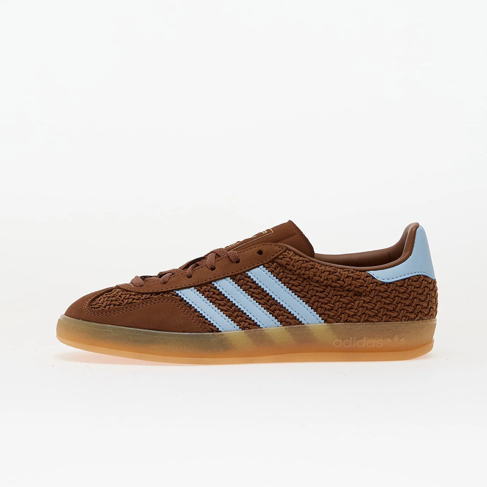 adidas Originals Сникърси adidas Gazelle Indoor W Preloved Brown/ Clear Sky/ Gum