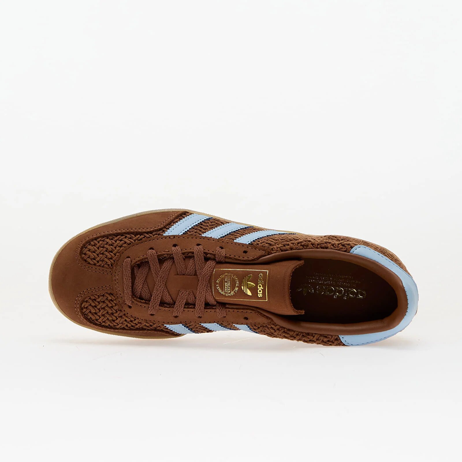 adidas Originals Сникърси adidas Gazelle Indoor W Preloved Brown/ Clear Sky/ Gum