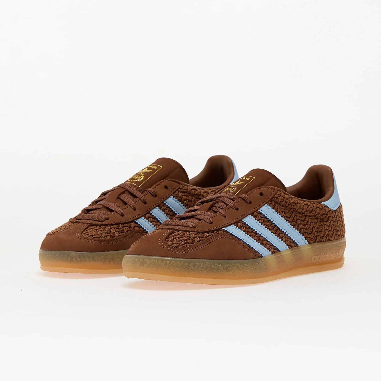 adidas Originals Сникърси adidas Gazelle Indoor W Preloved Brown/ Clear Sky/ Gum