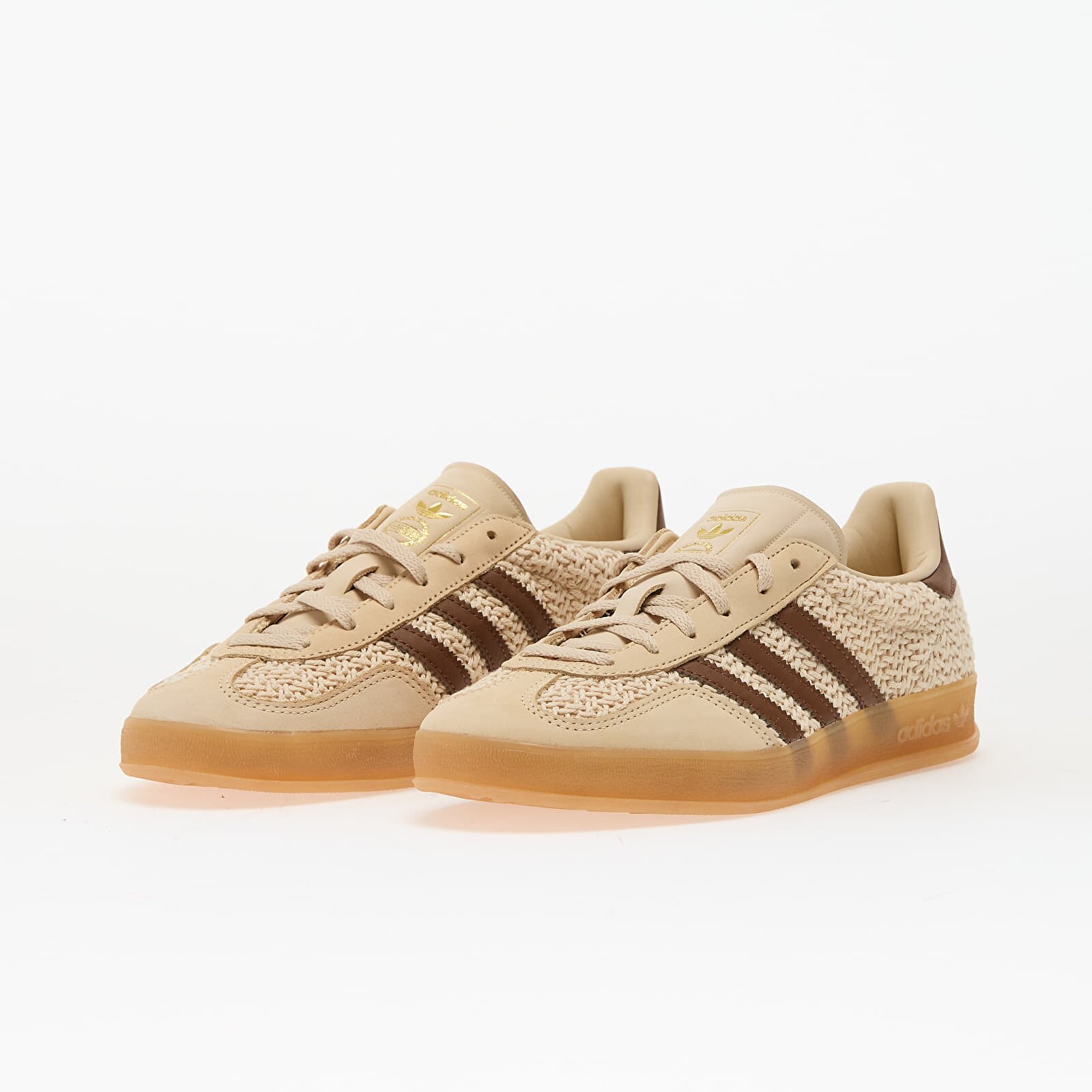 adidas Originals Сникърси adidas Gazelle Indoor W Sand Strata/ Preloved Brown/ Gum