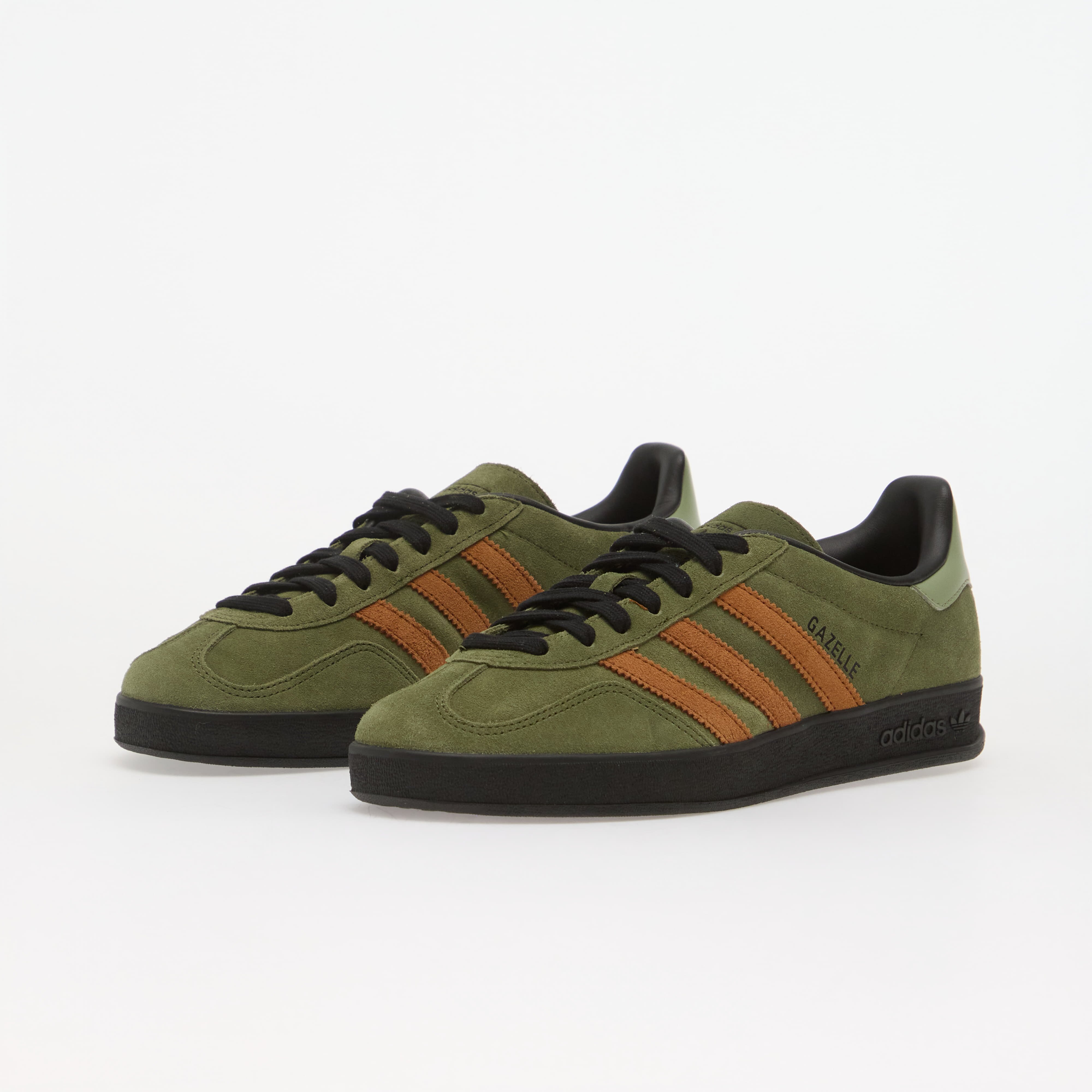 adidas Originals Сникърси adidas Gazelle Indoor Wild Pine/ Dusky Bronze/ Core Black