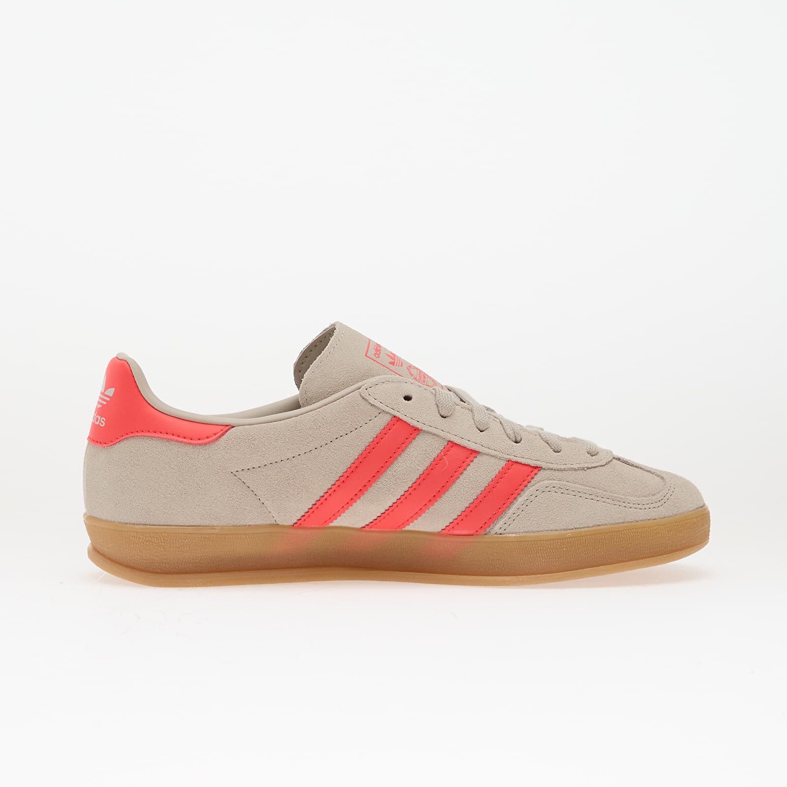 adidas Originals Сникърси adidas Gazelle Indoor Wonder Aluminium/ Lucid Red/ Ftw White