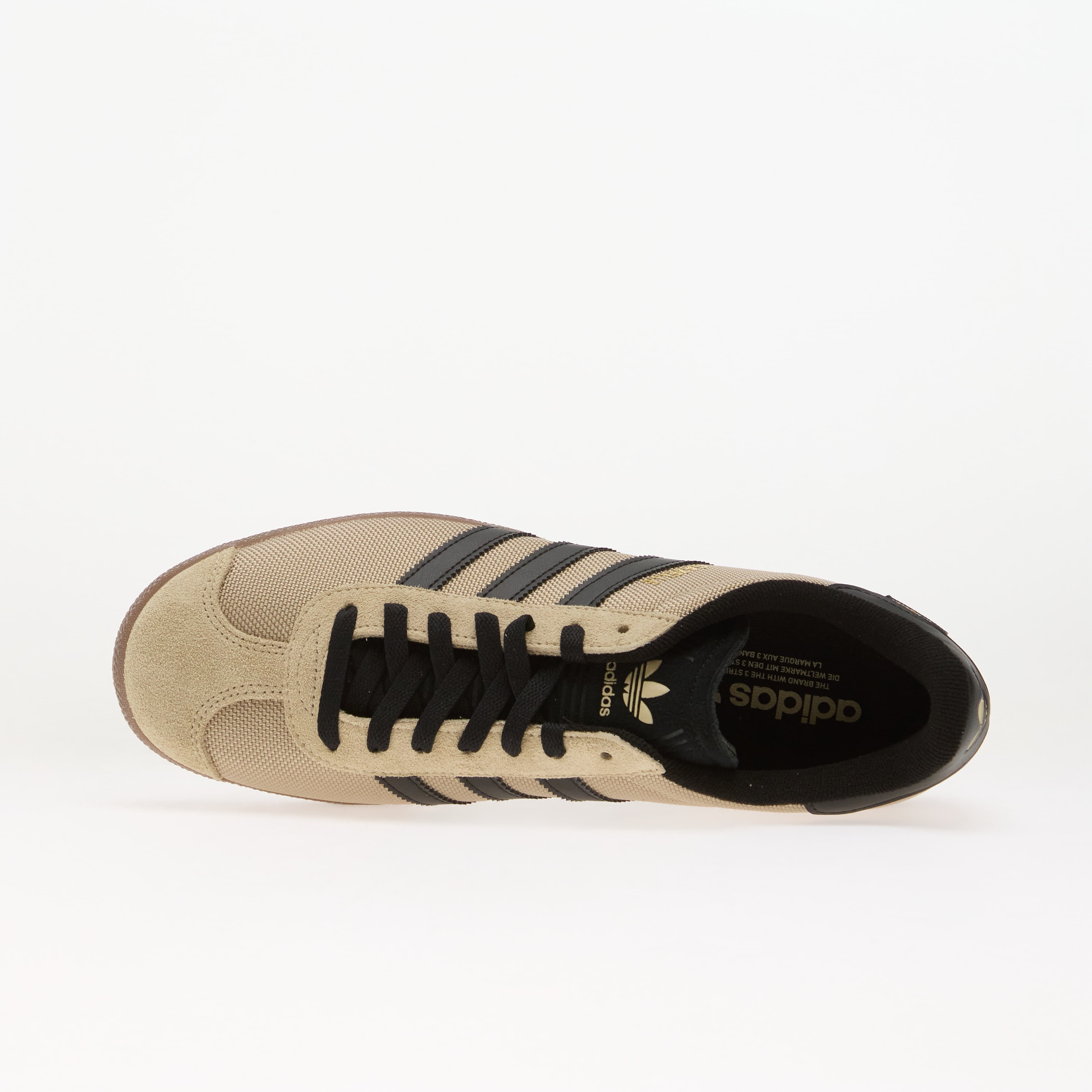 adidas Originals Сникърси adidas Gazelle Khaki Three/ Core Black/ Gum5