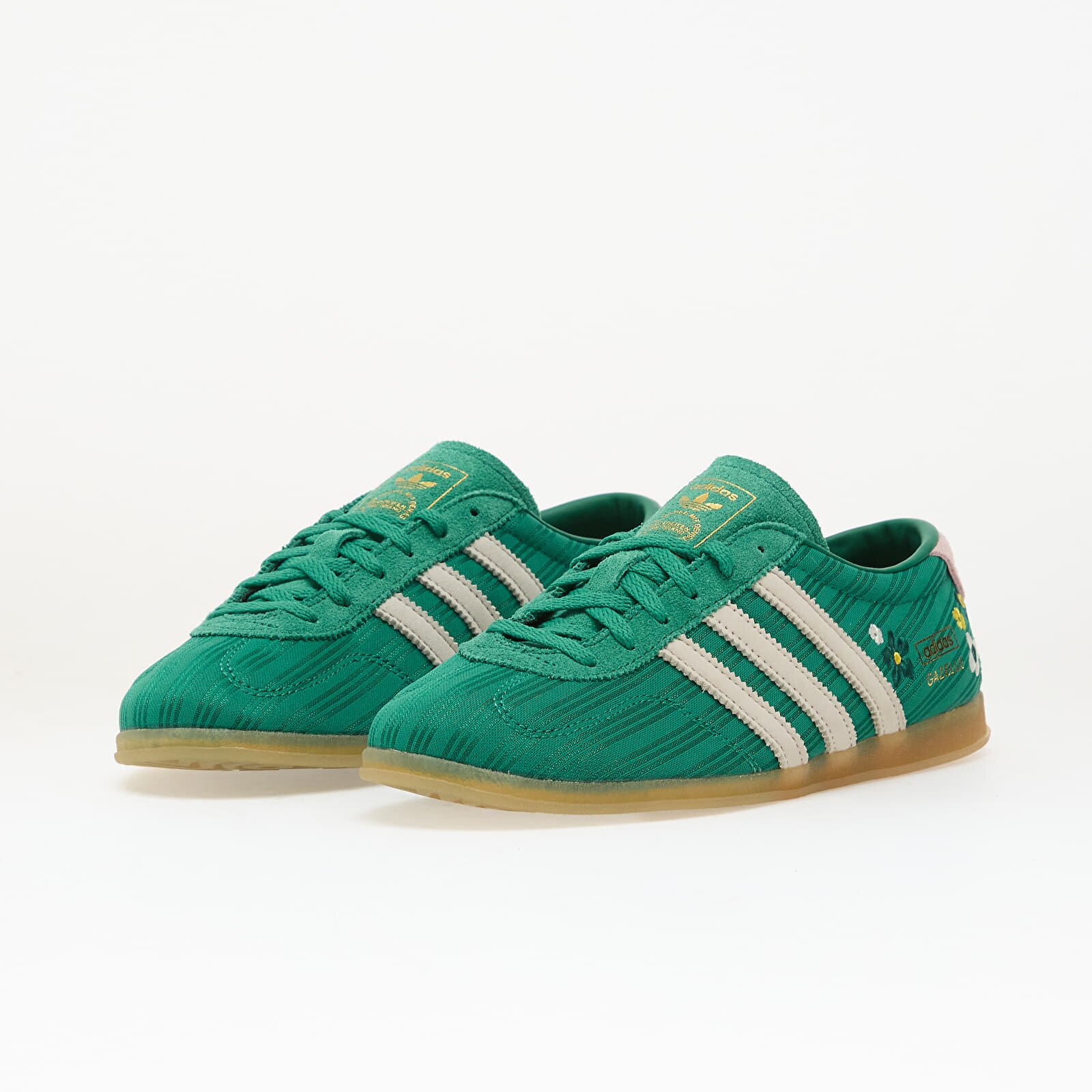 adidas Originals Сникърси adidas Gazelle Lo Pro W Bright Green/ Off White/ Gum