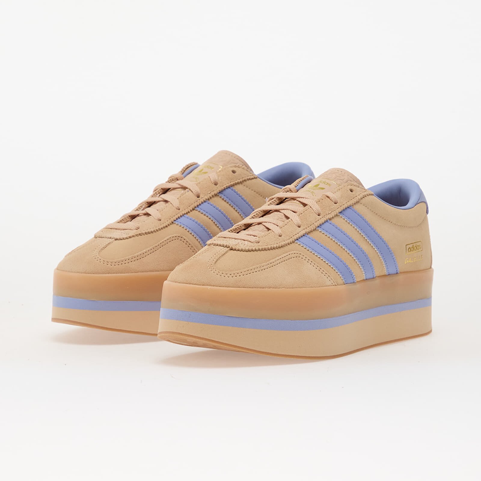adidas Originals Сникърси adidas Gazelle Stack W Halo Blue/ Bluspa/ Gum