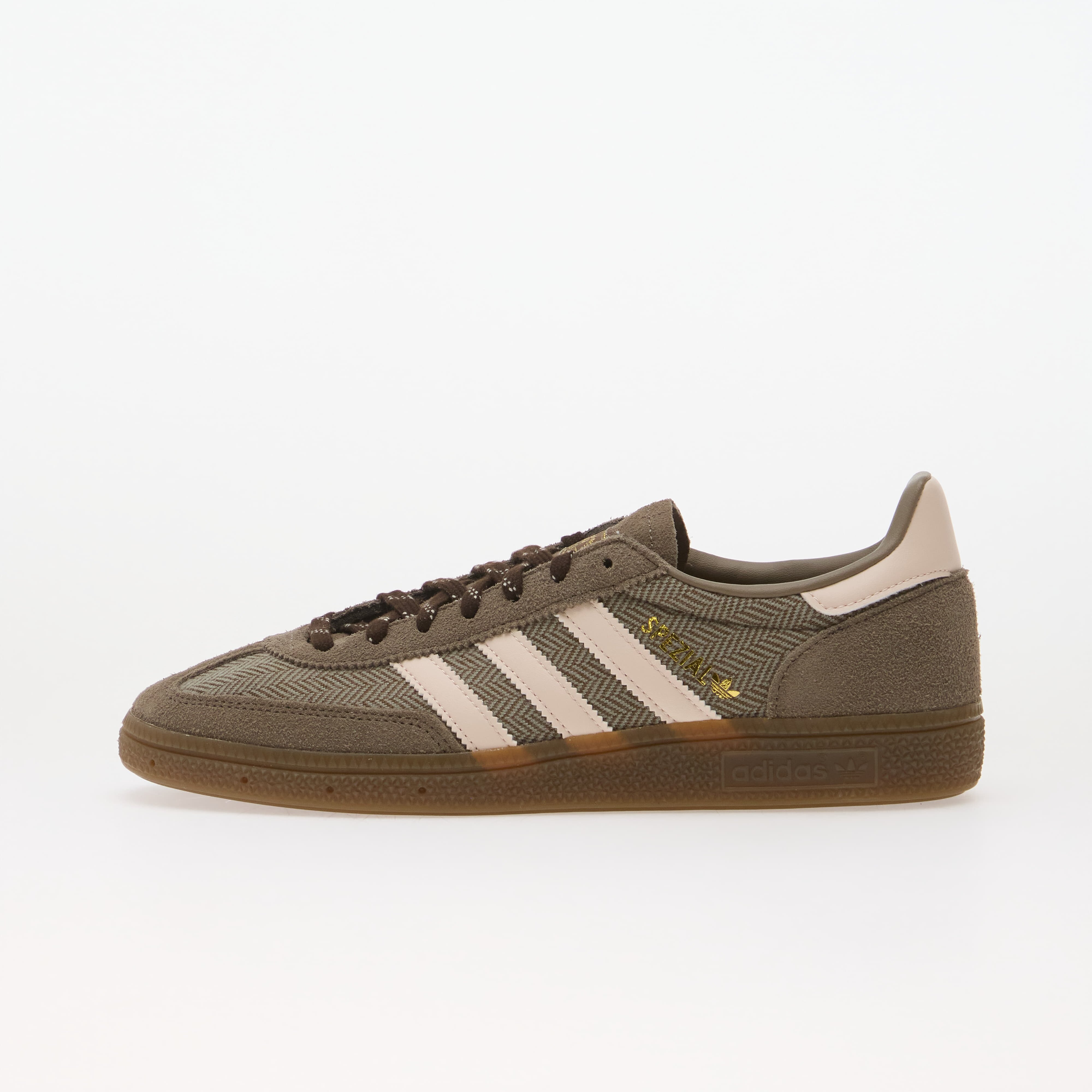 adidas Originals Сникърси adidas Handball Spezial Blanch Brown/ Wonder Quartz/ Aurora Coffee