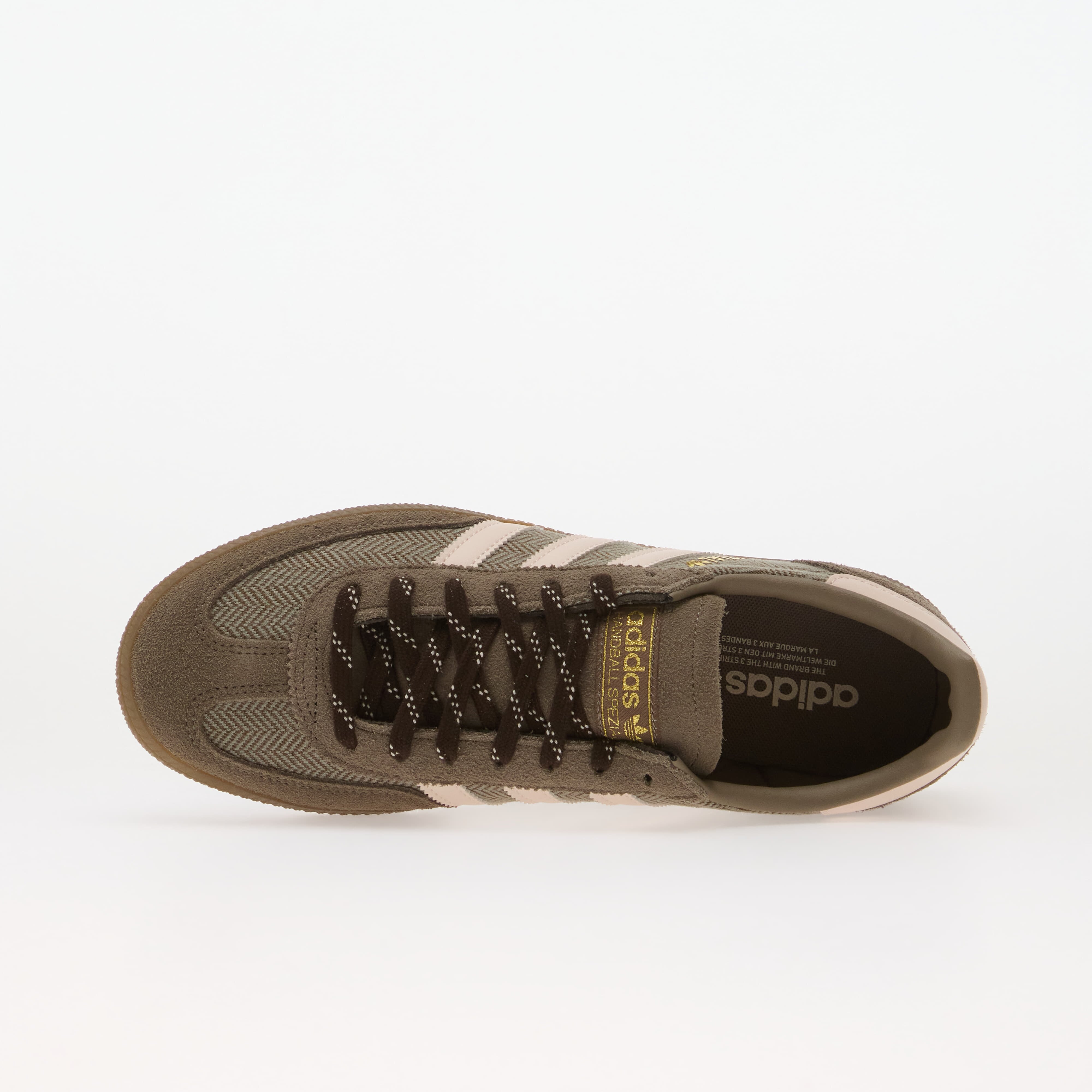 adidas Originals Сникърси adidas Handball Spezial Blanch Brown/ Wonder Quartz/ Aurora Coffee