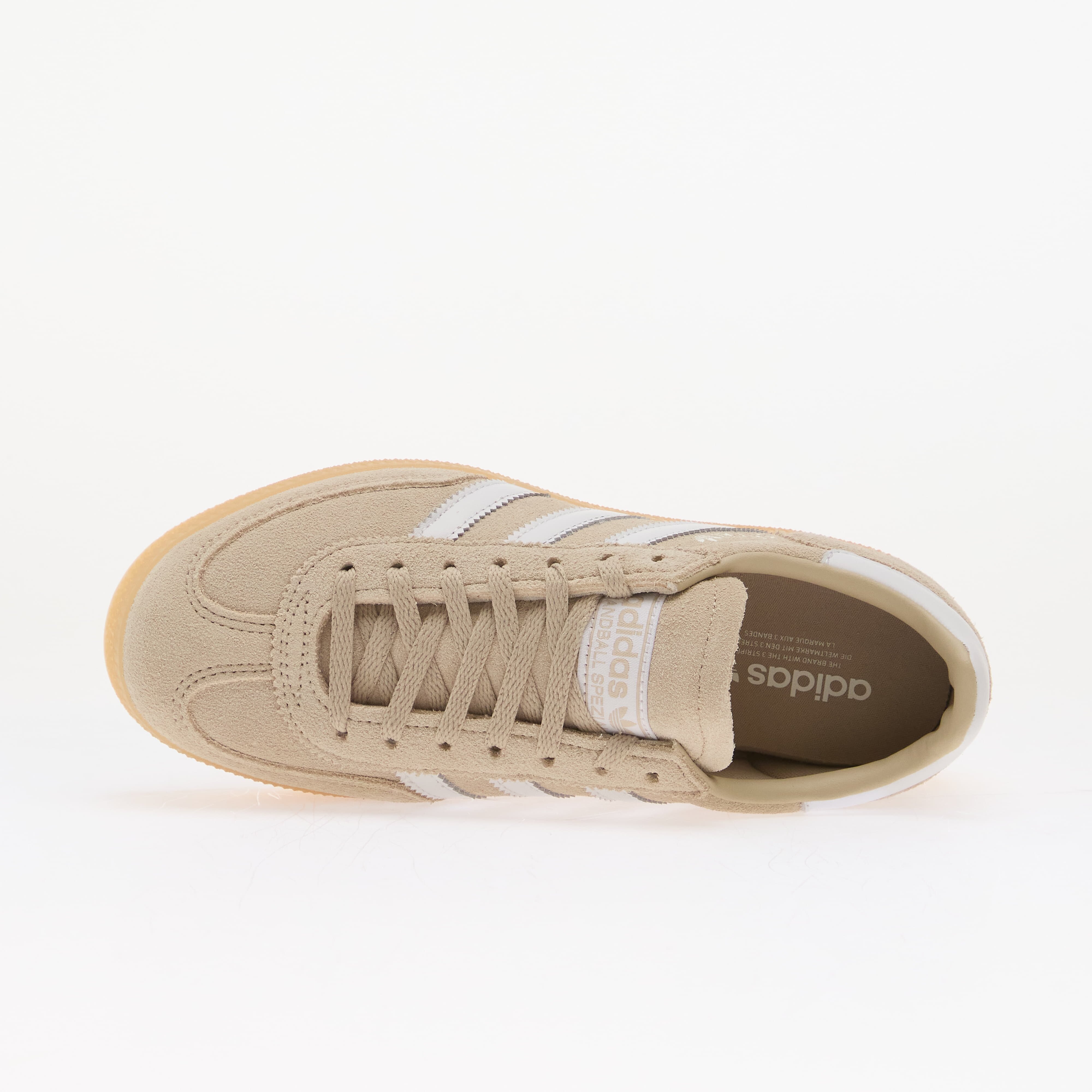 adidas Originals Сникърси adidas Handball Spezial Bold Kids Khaki Three/ Ftwr White/ Gum
