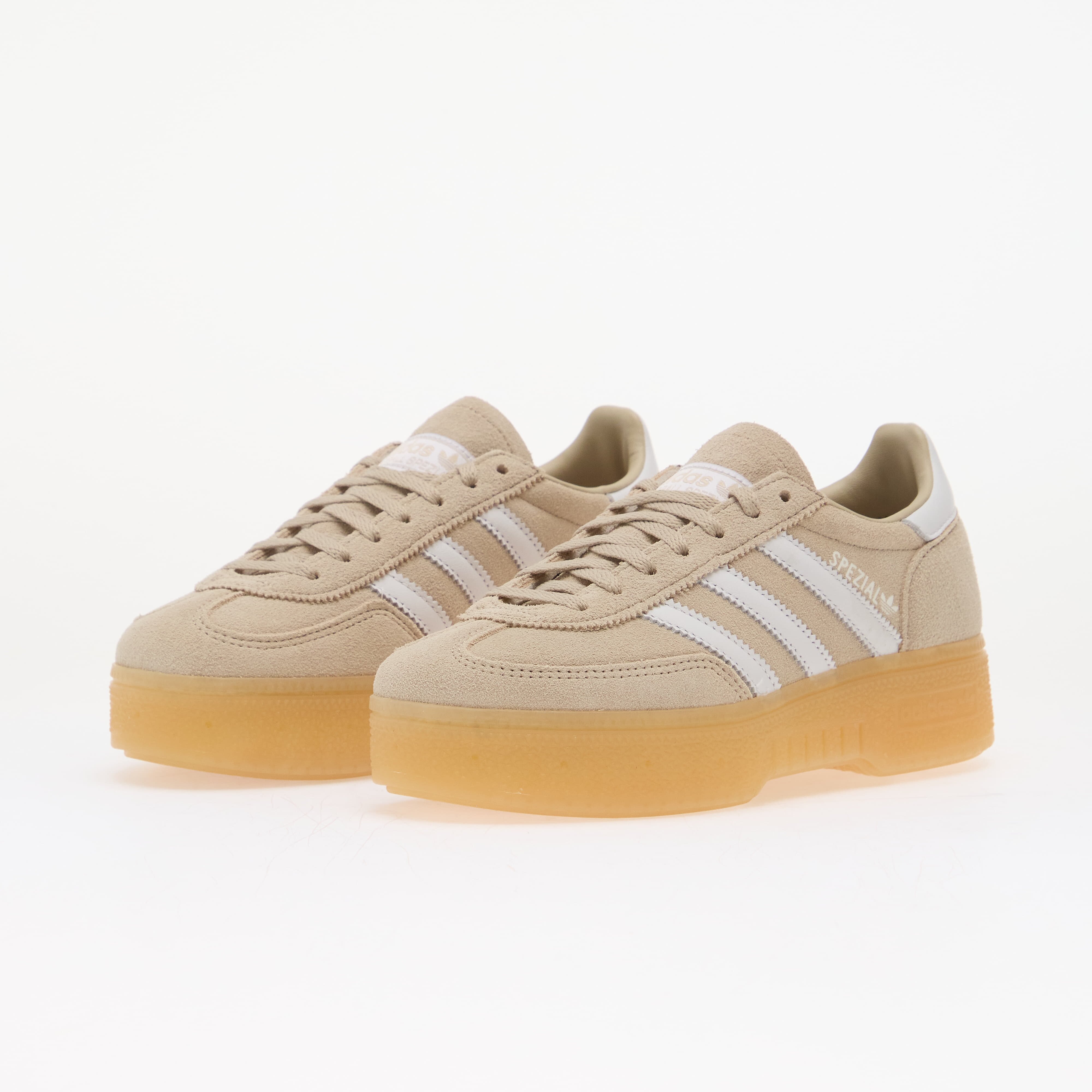 adidas Originals Сникърси adidas Handball Spezial Bold Kids Khaki Three/ Ftwr White/ Gum